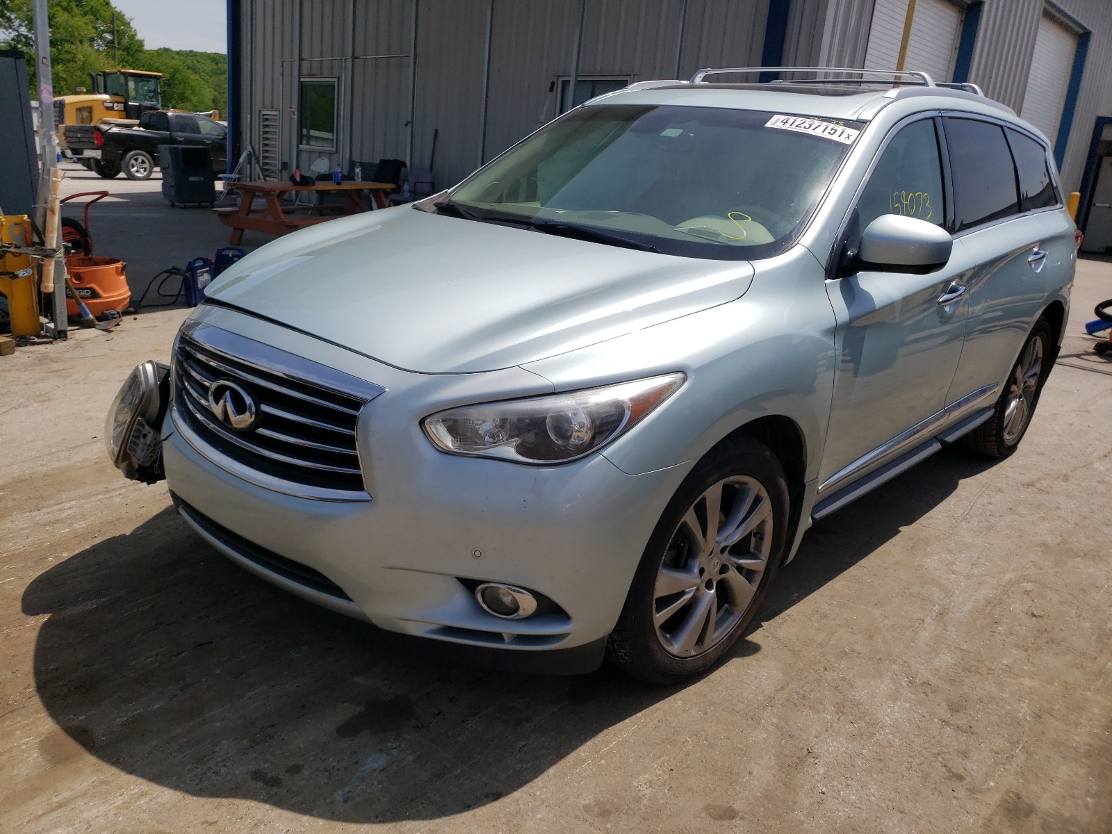 Photo 2 from auction – 2013 INFINITI JX35 with VIN 5N1AL0MN7DC332308