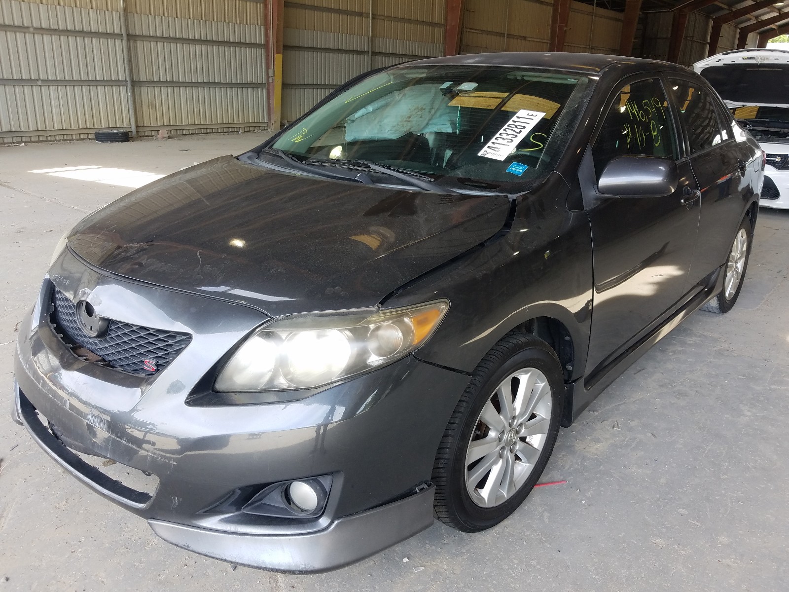 Photo 2 from auction – 2009 TOYOTA COROLLA BA with VIN 2T1BU40EX9C121783