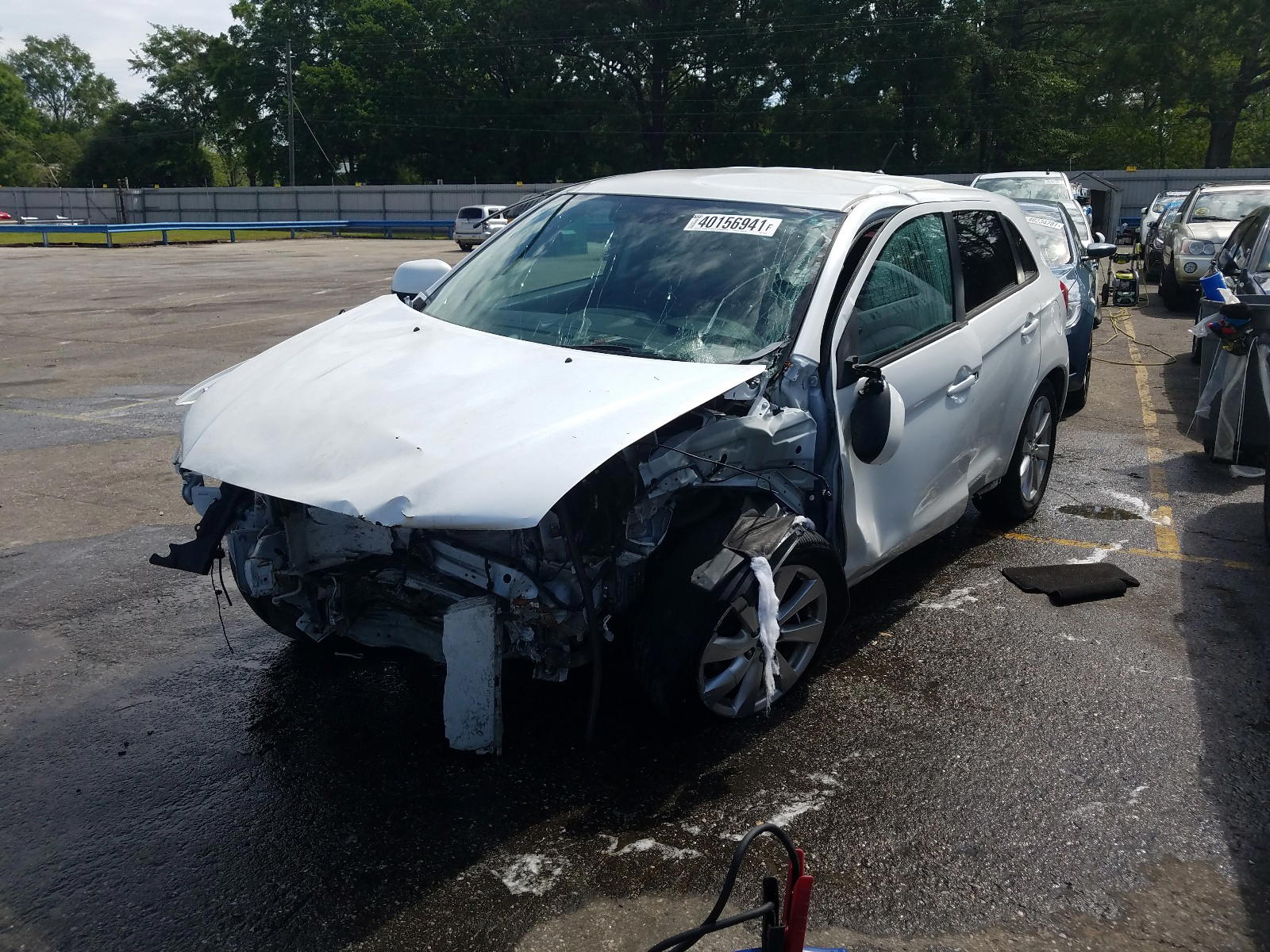 Photo 2 from auction – 2015 MITSUBISHI OUTLANDER with VIN 4A4AP3AU6FE057424