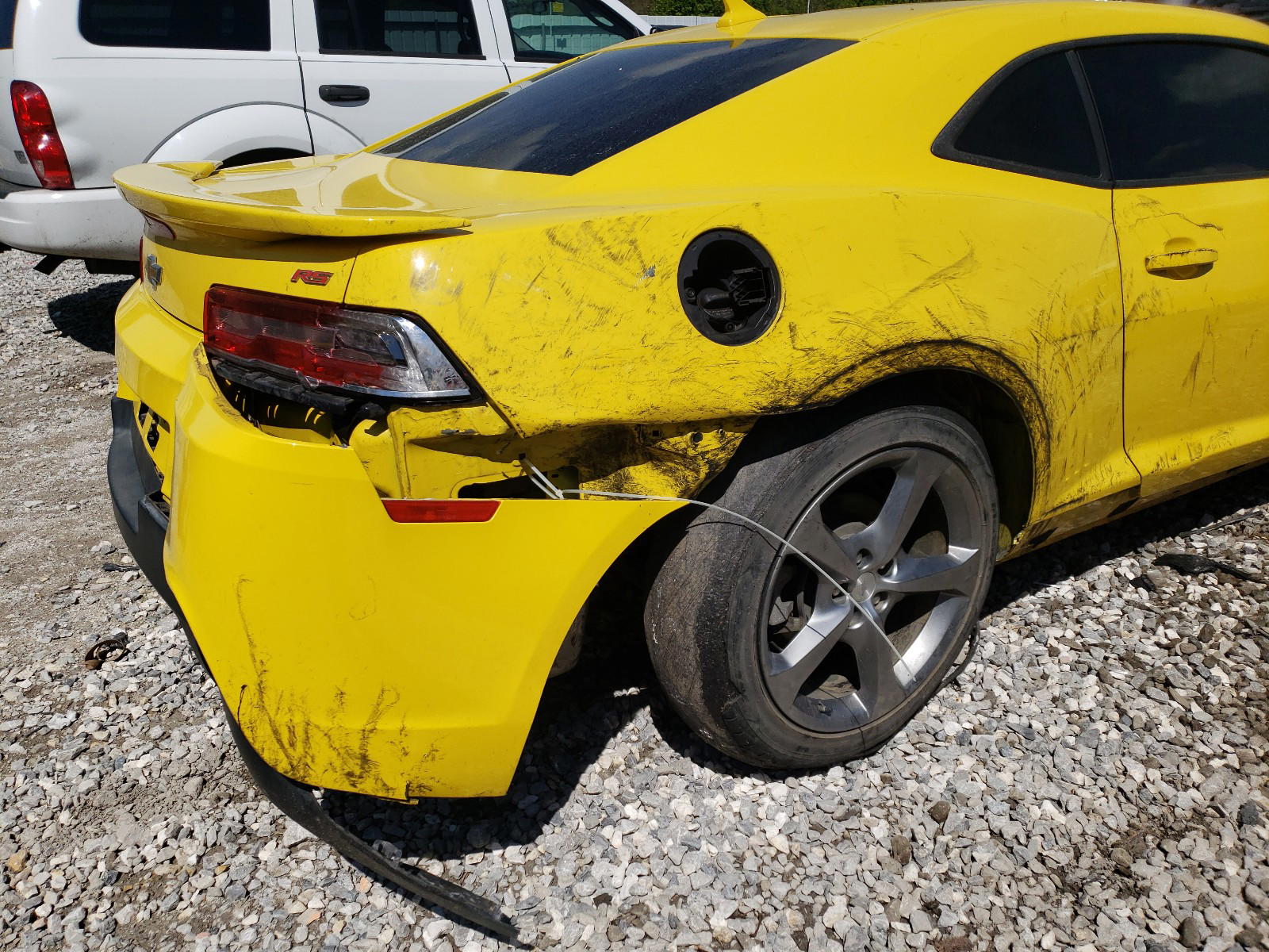 Photo 9 from auction – 2014 CHEVROLET CAMARO LT with VIN 2G1FB1E32E9322156