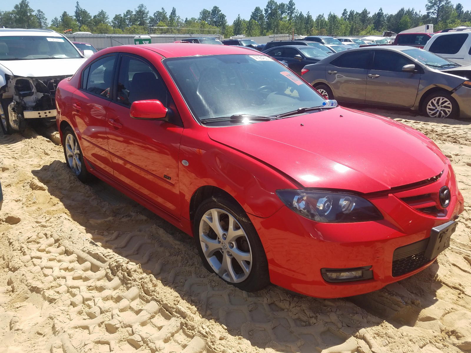 MAZDA 3 S 2007 with VIN JM1BK323171633901 - Photo from auction