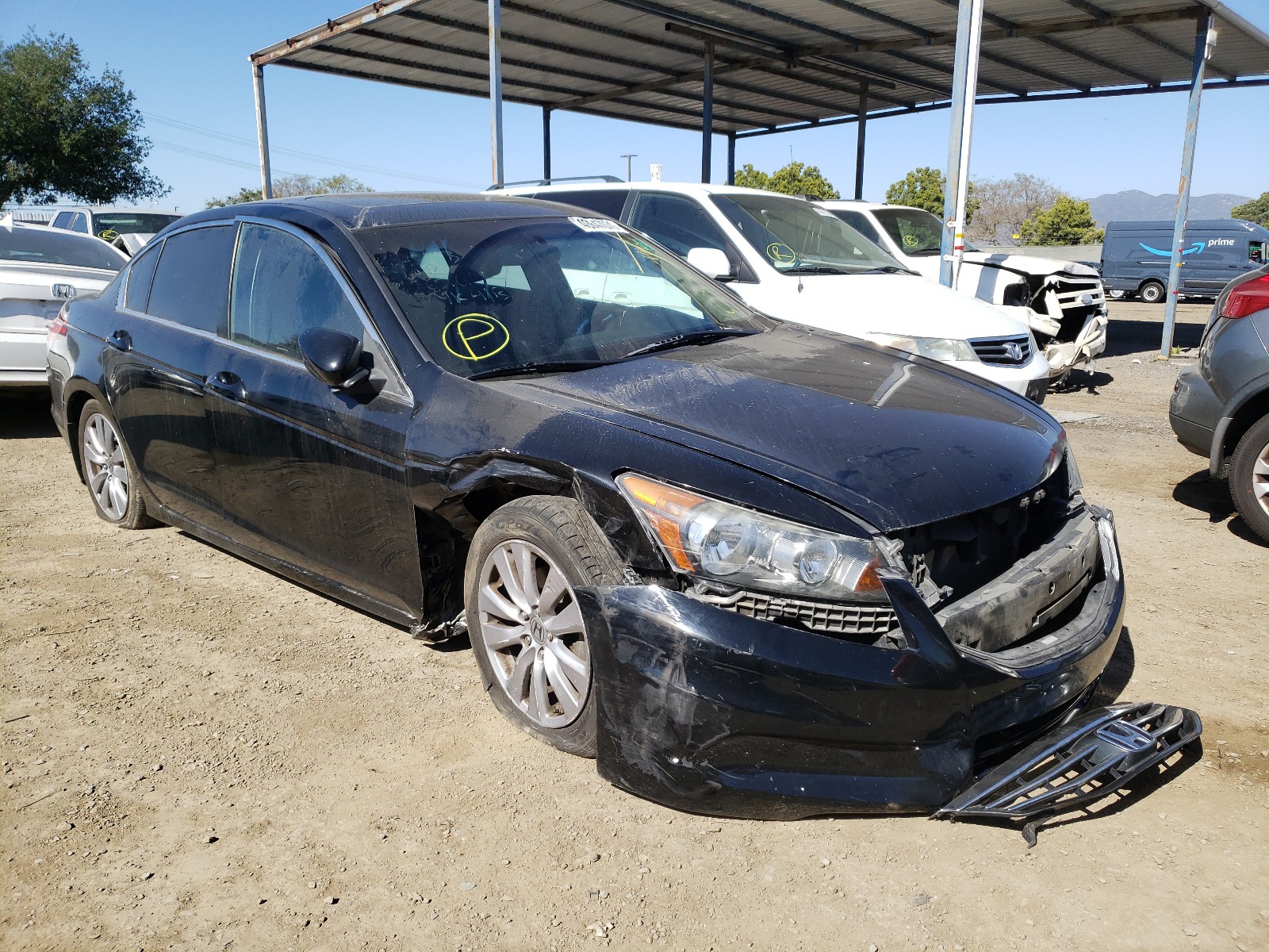 HONDA ACCORD EX 2011 with VIN 1HGCP2F77BA091694 - Photo from auction