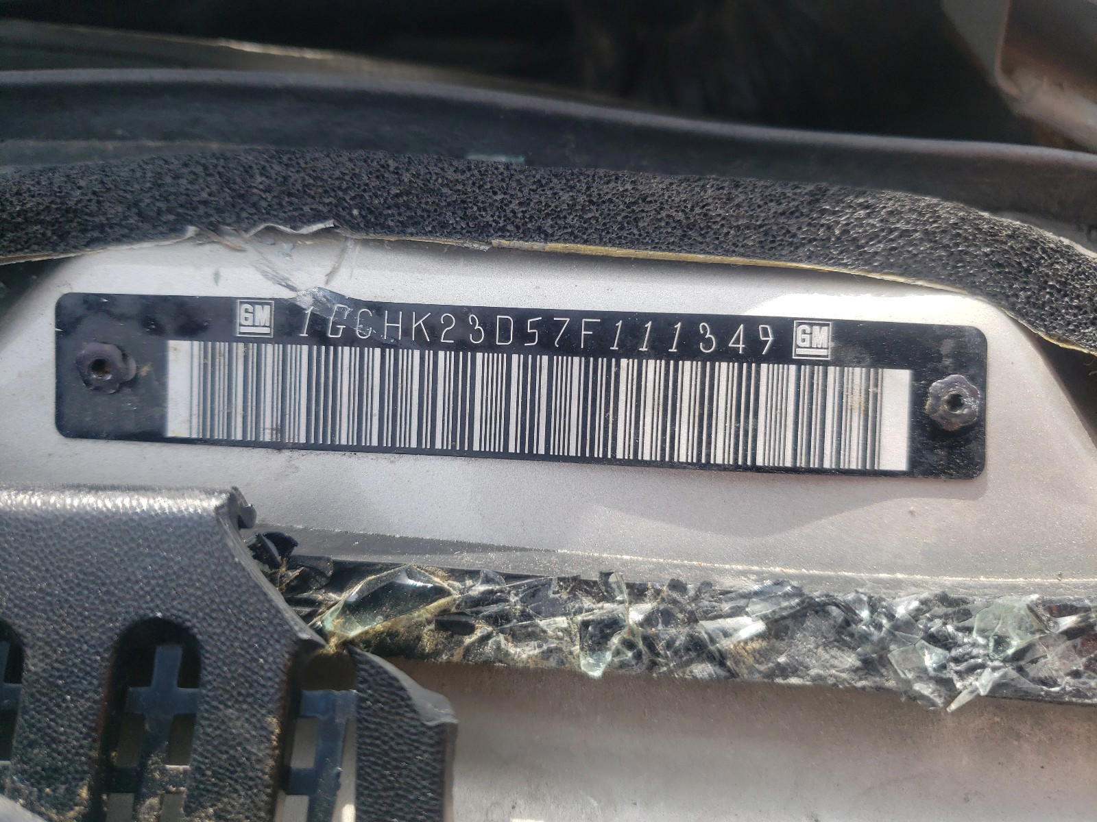 Photo 10 from auction – 2007 CHEVROLET SILVERADO with VIN 1GCHK23D57F111349