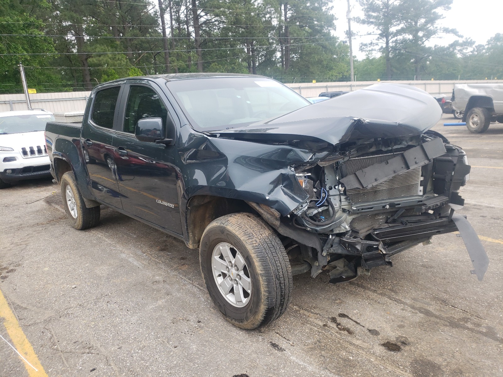 CHEVROLET COLORADO 2017 with VIN 1GCGSBEA7H1310593 - Photo from auction
