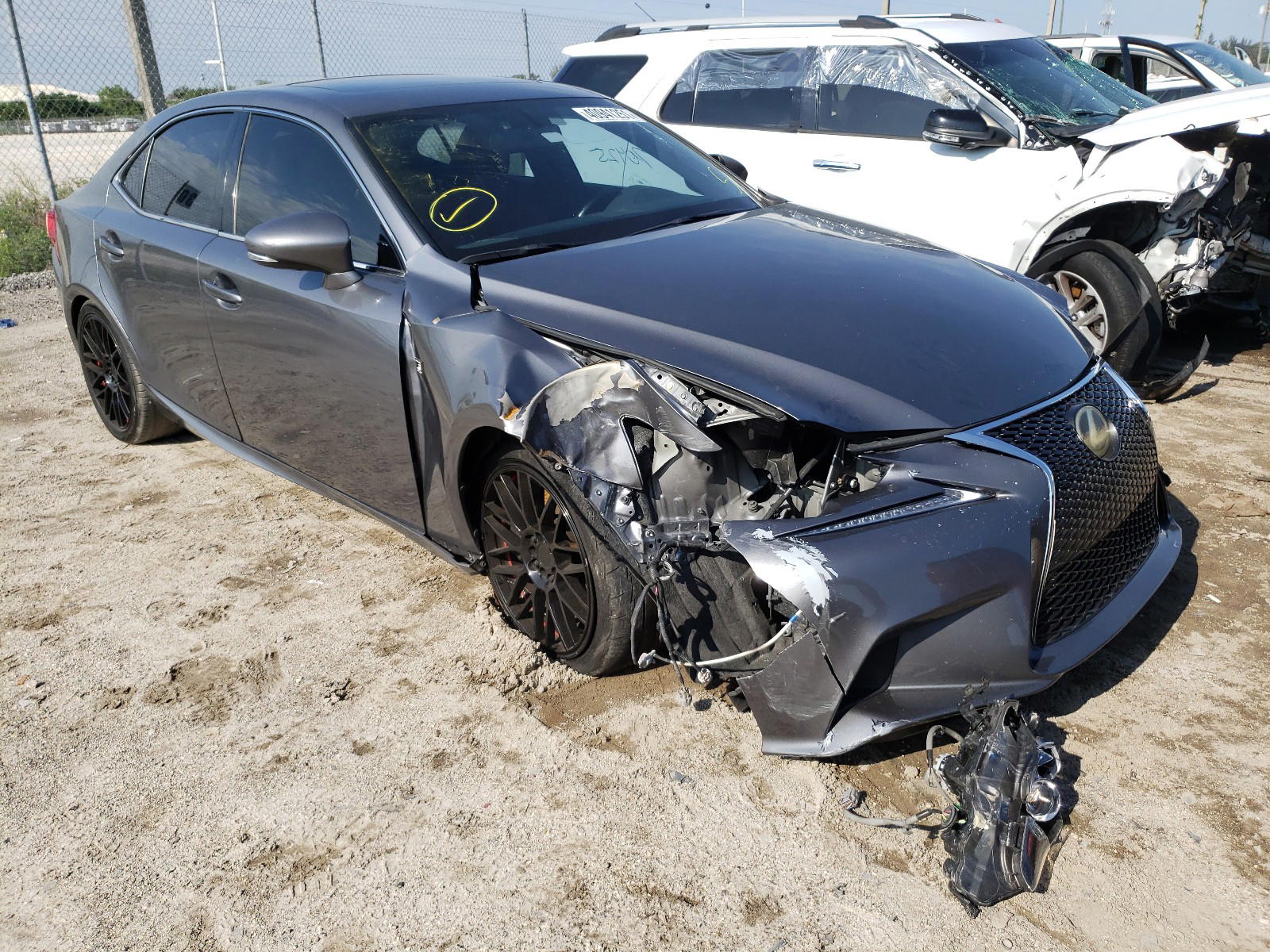 LEXUS IS 200T 2016 with VIN JTHBA1D26G5018604 - Photo from auction