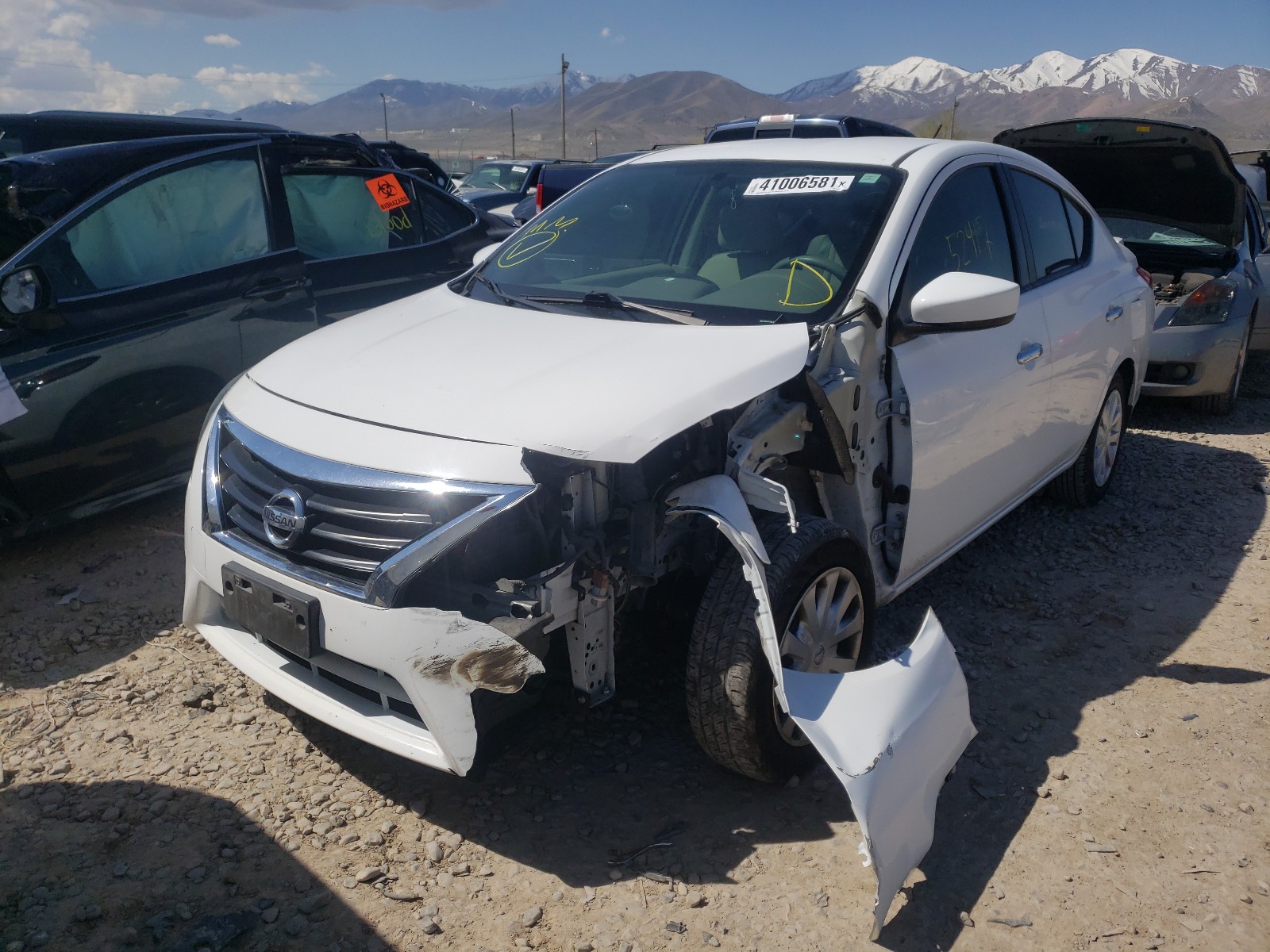 Zdjęcie 2 z aukcji – 2016 NISSAN VERSA S z VIN 3N1CN7AP7GL862019