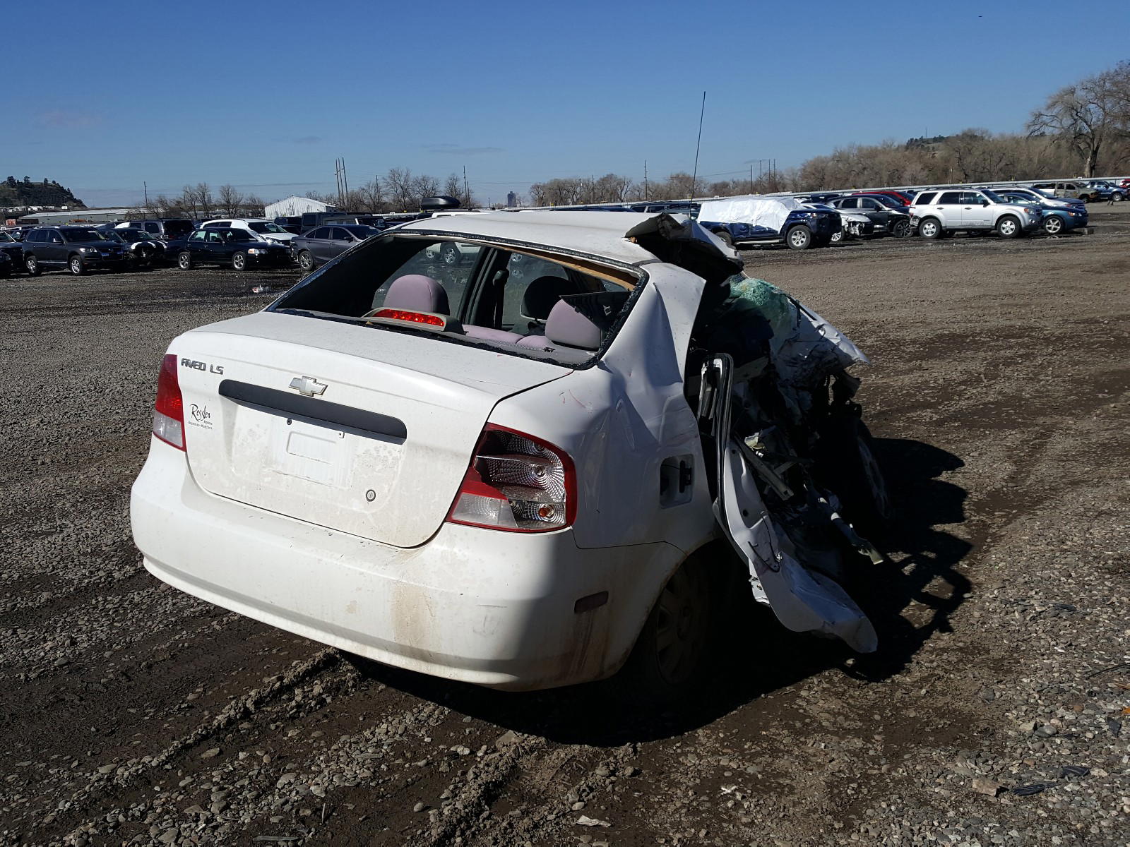 Photo 4 from auction – 2004 CHEVROLET AVEO LS with VIN KL1TJ52604B258920