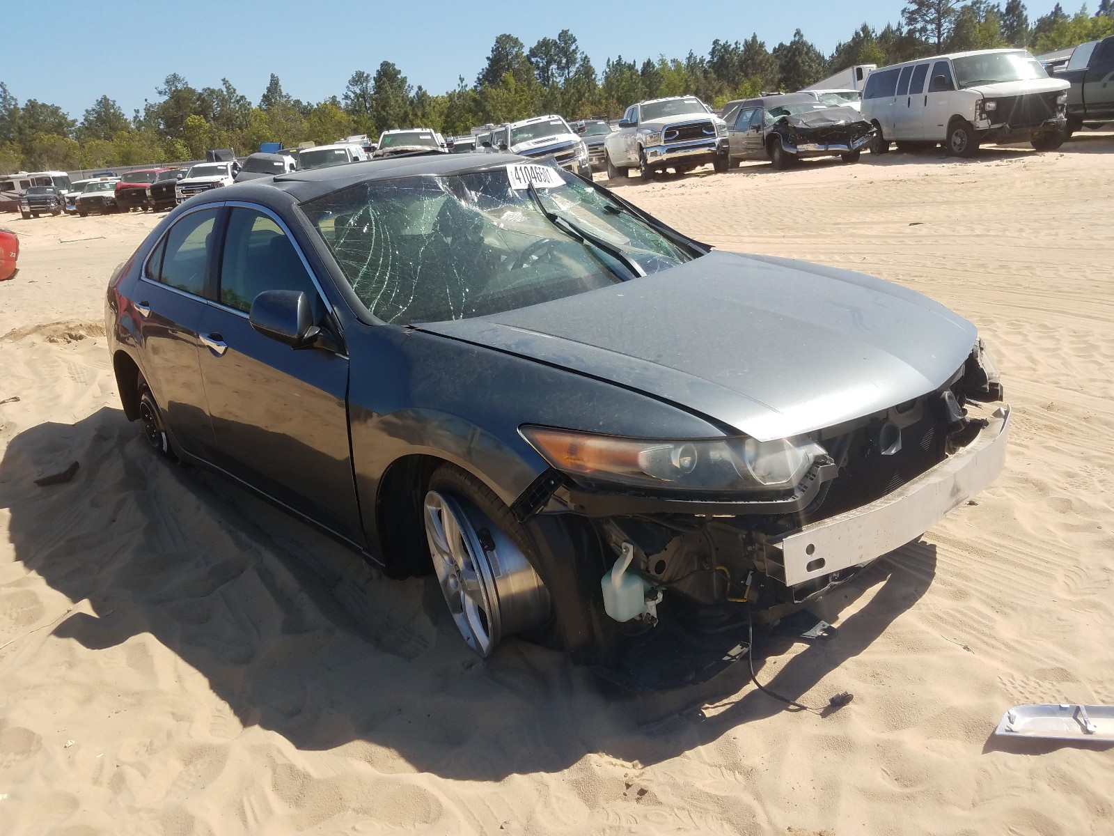 ACURA TSX 2010 with VIN JH4CU2F64AC002504 - Photo from auction
