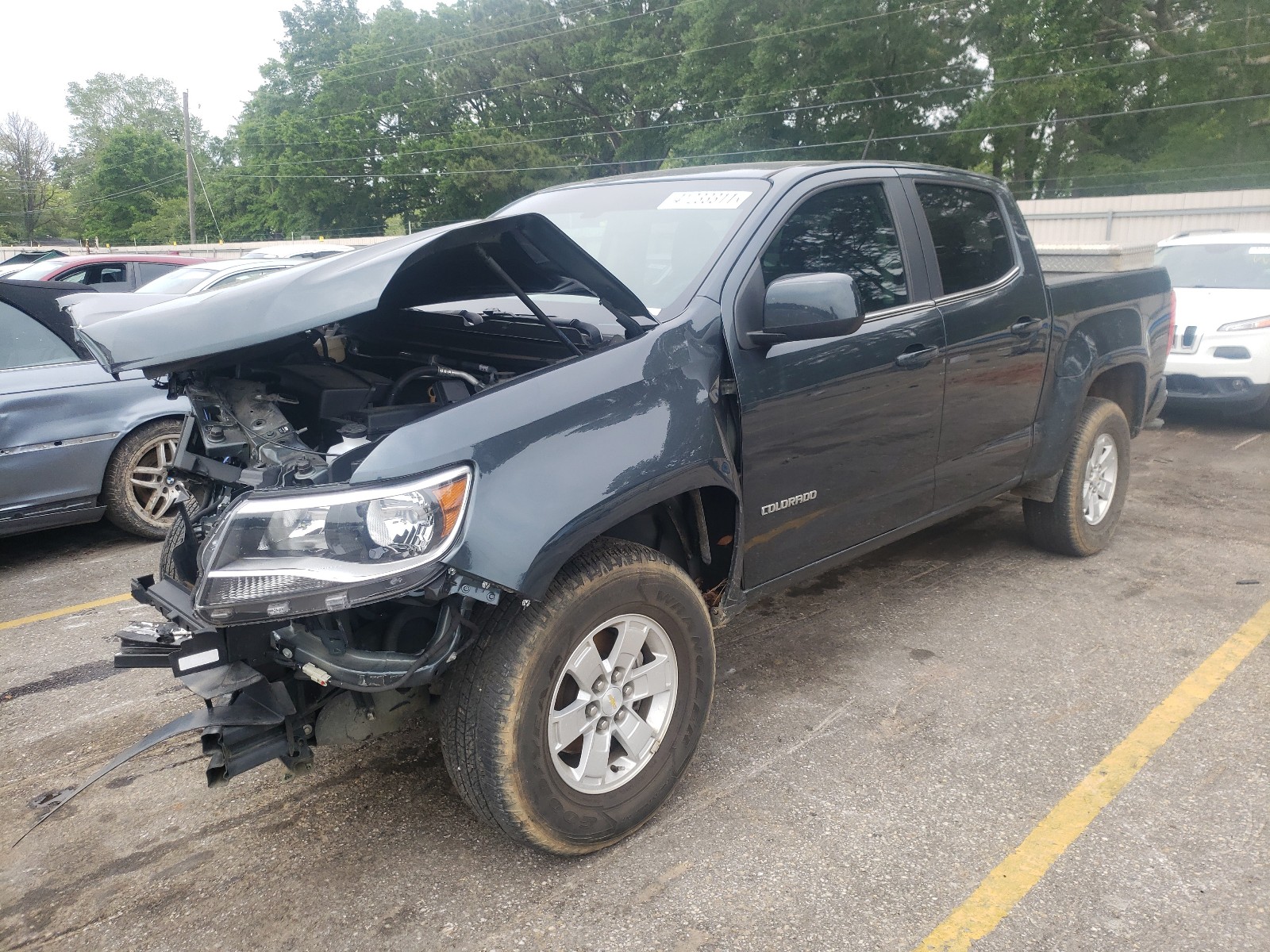 Photo 2 from auction – 2017 CHEVROLET COLORADO with VIN 1GCGSBEA7H1310593