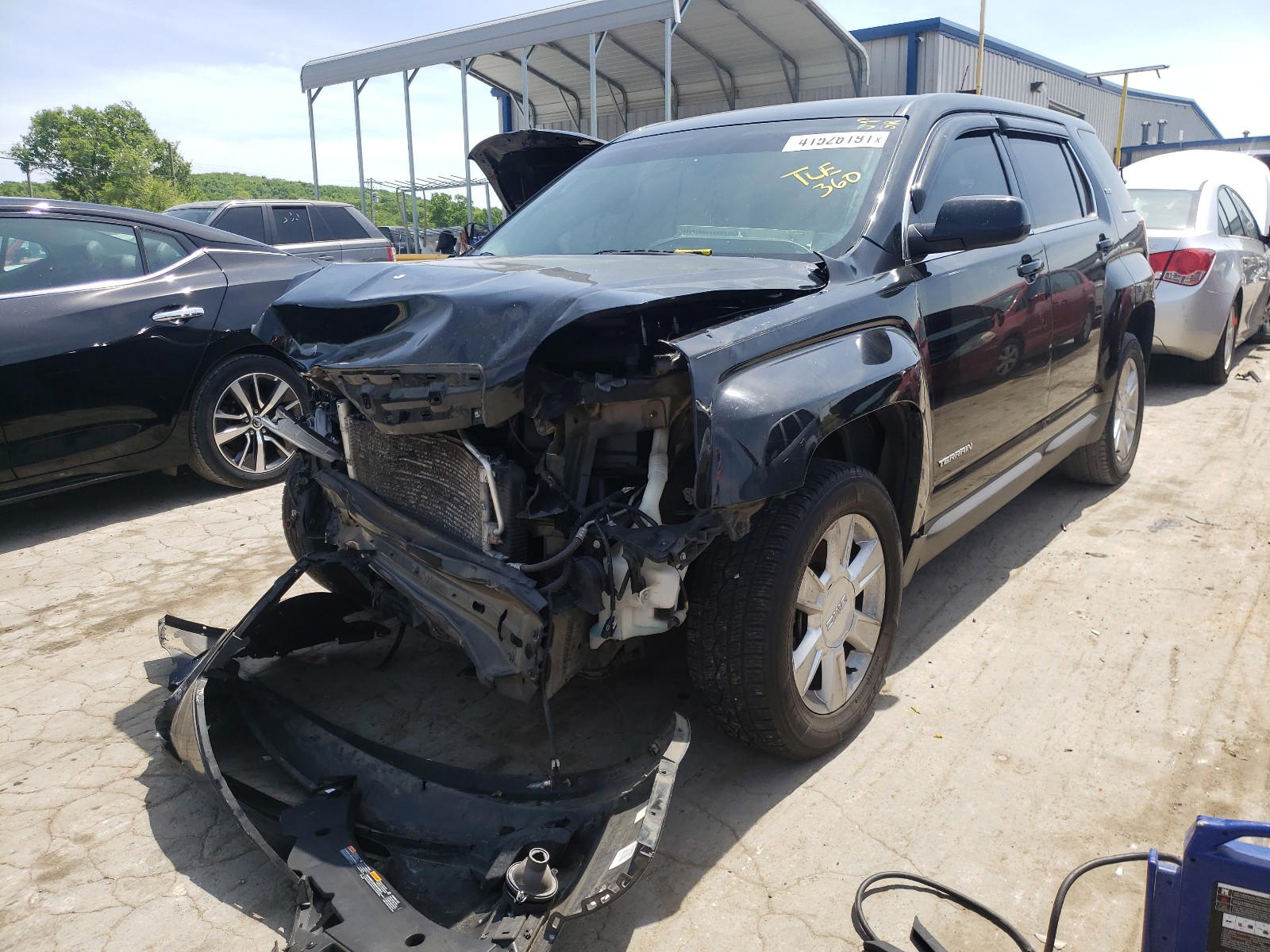 Photo 2 from auction – 2012 GMC TERRAIN SL with VIN 2GKALMEK9C6354824
