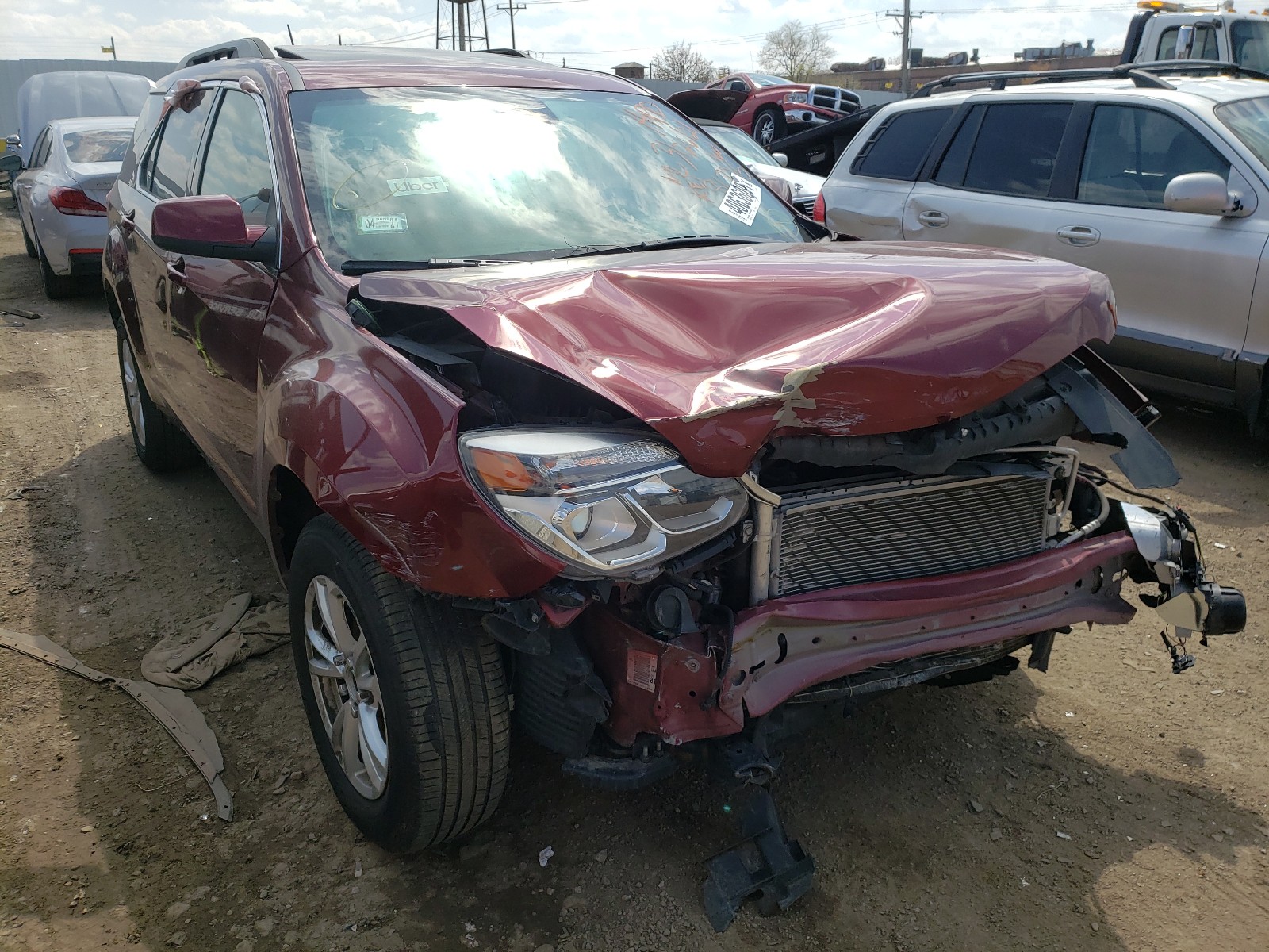 Photo 11 from auction – 2016 CHEVROLET EQUINOX LT with VIN 2GNALCEK7G1115126