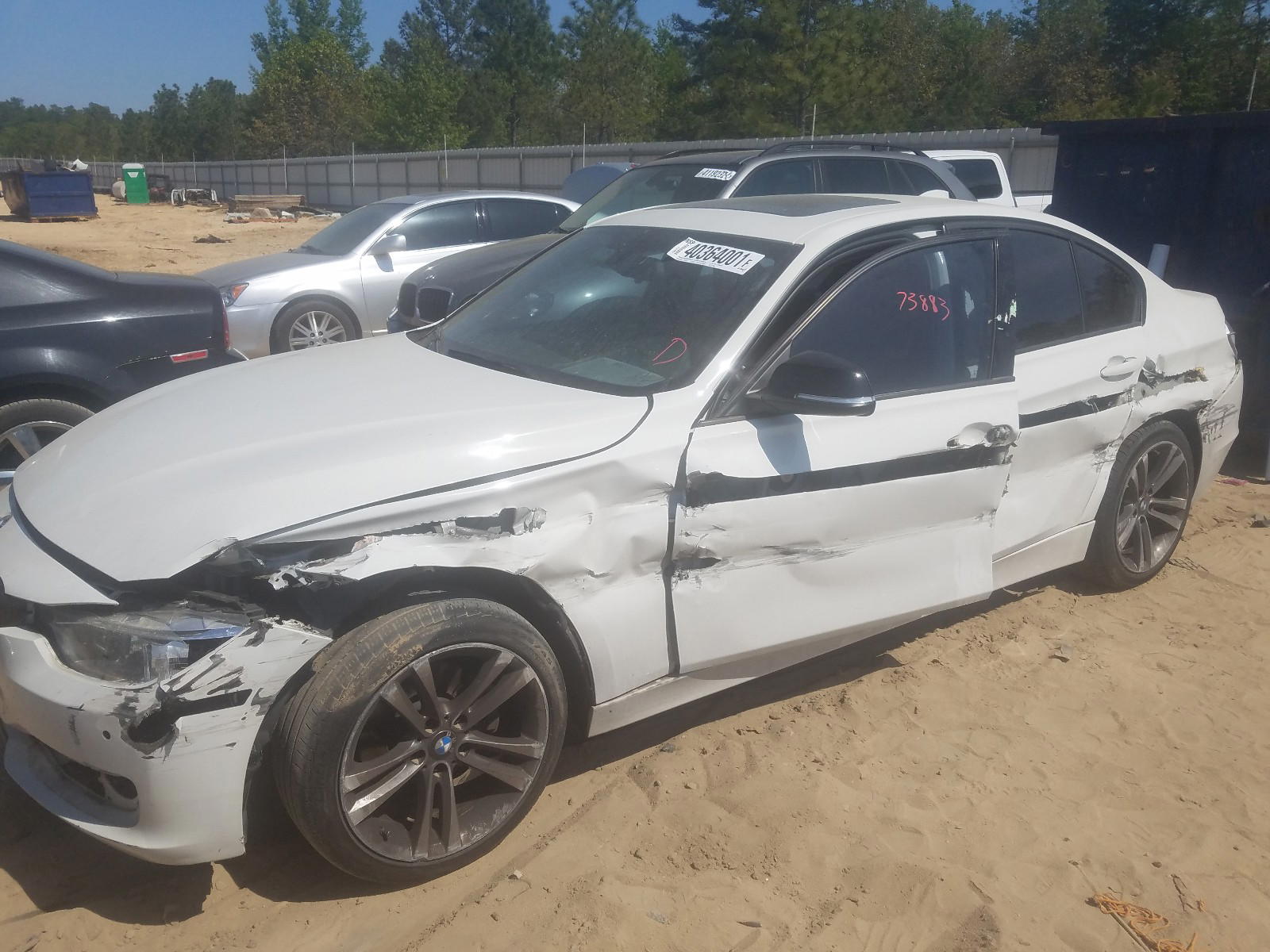Photo 9 from auction – 2014 BMW 328 I with VIN WBA3A5C51EP603453