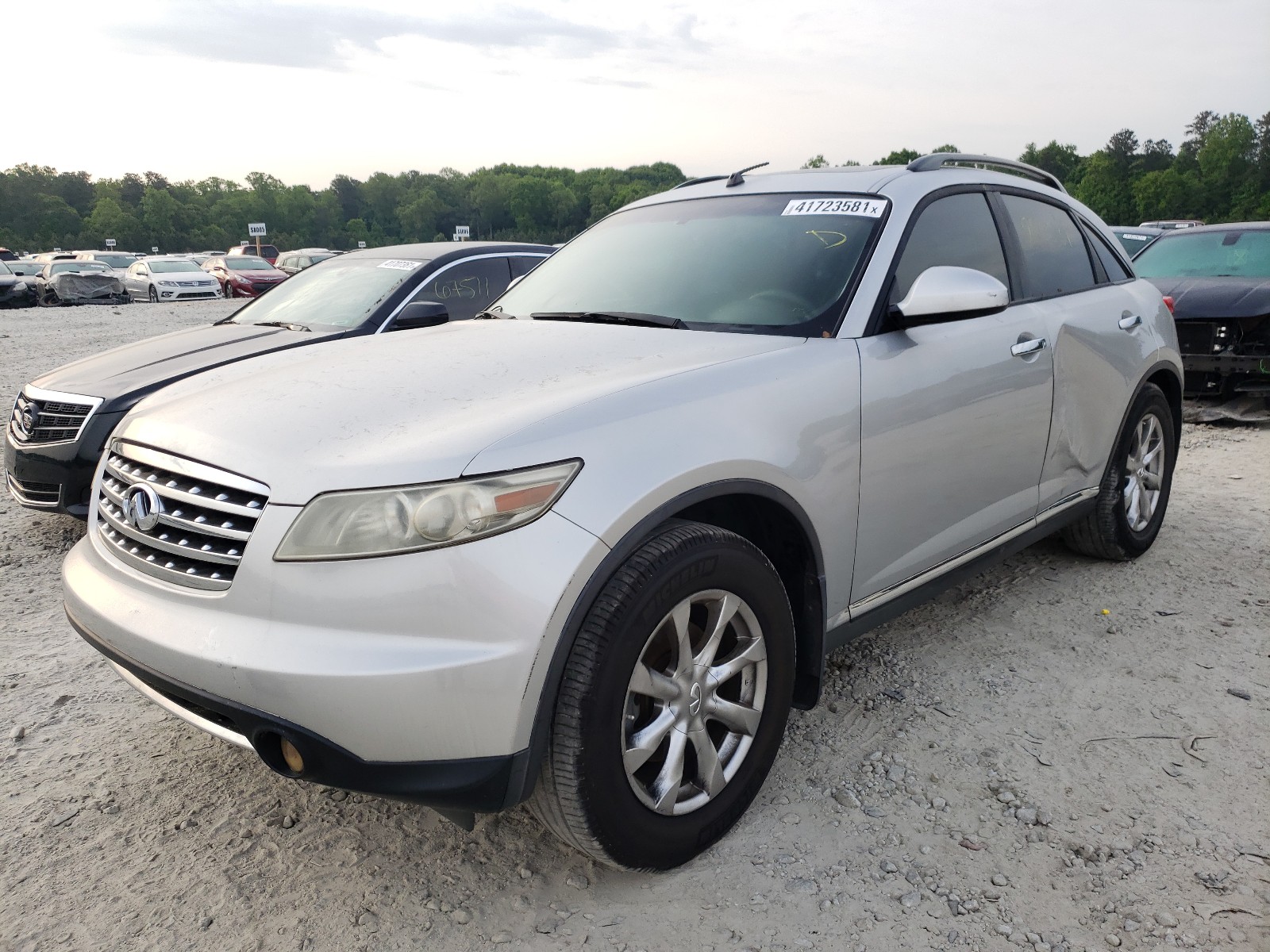 Photo 2 from auction – 2007 INFINITI FX35 with VIN JNRAS08U17X103578
