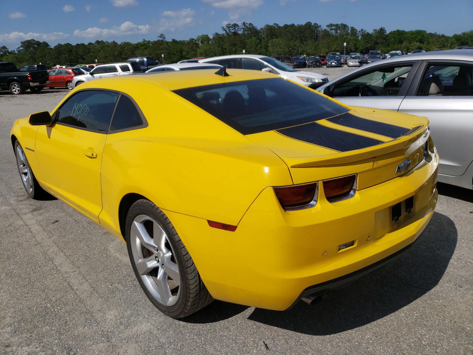 Photo 3 from auction – 2011 CHEVROLET CAMARO LT with VIN 2G1FC1ED2B9205520