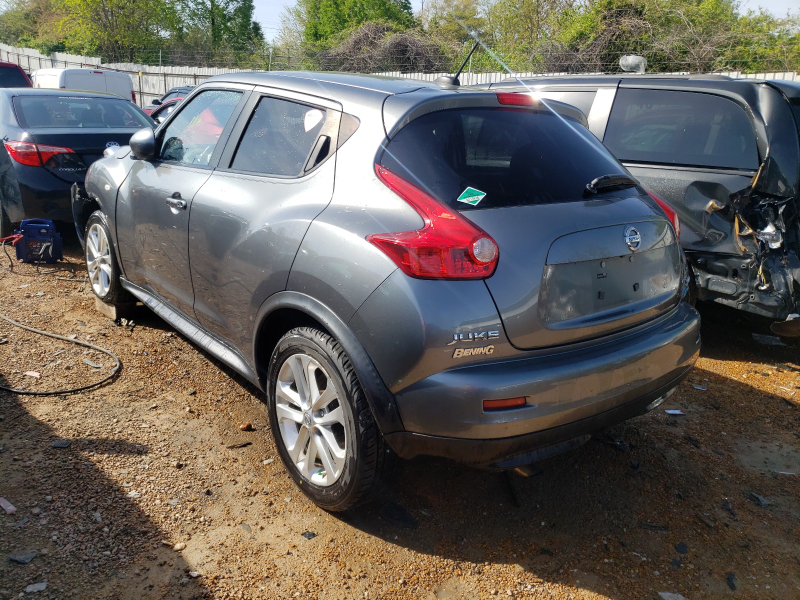 Photo 3 from auction – 2012 NISSAN JUKE S with VIN JN8AF5MV0CT116876