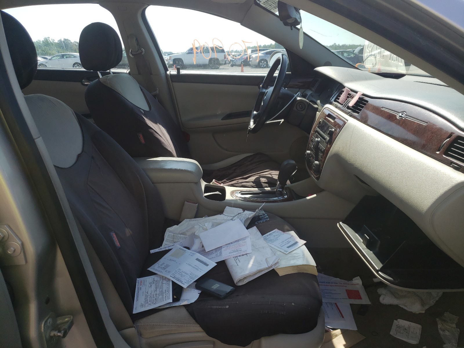 Photo 5 from auction – 2008 CHEVROLET IMPALA LT with VIN 2G1WC583789253341