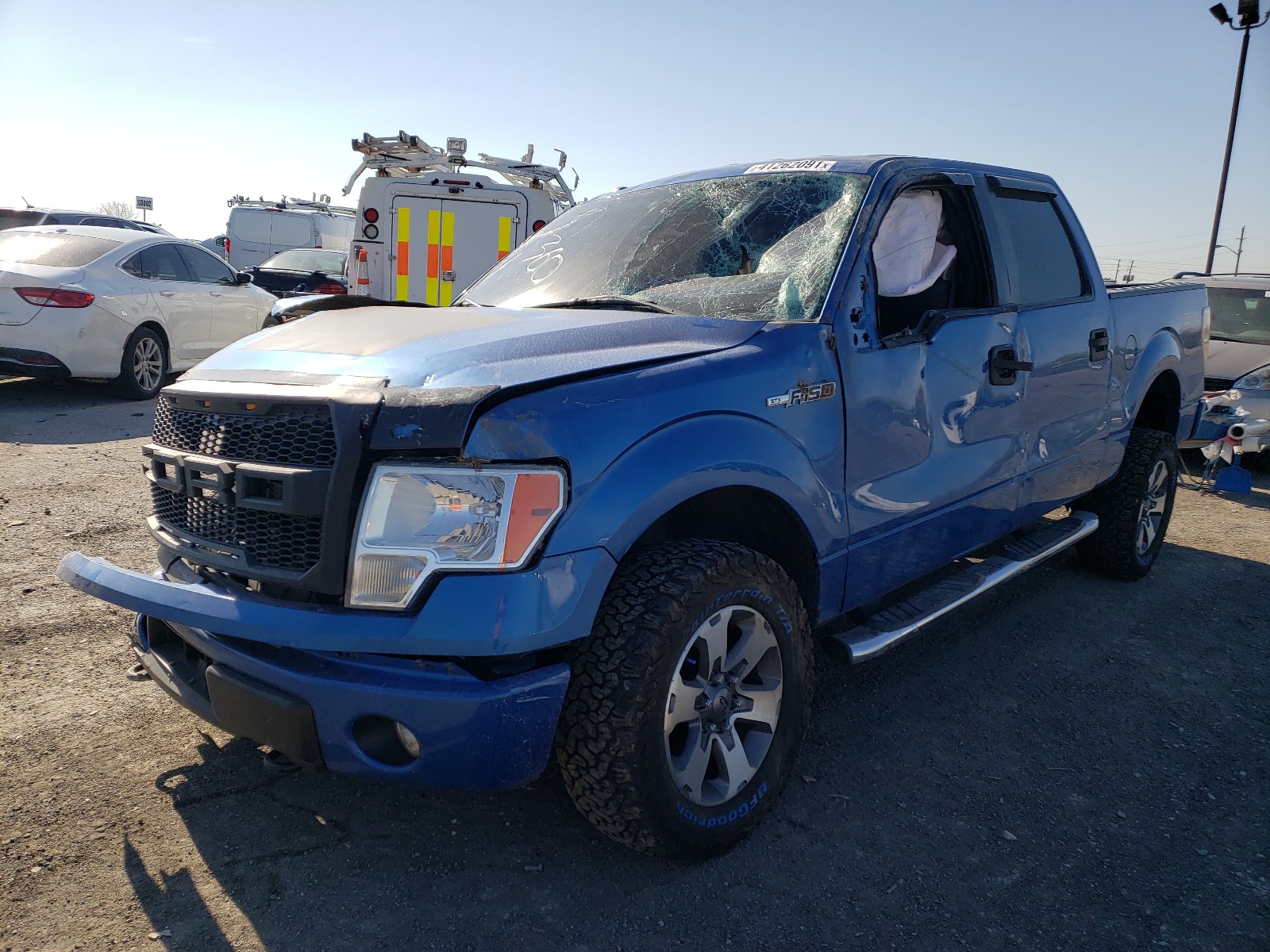 Photo 2 from auction – 2014 FORD F150 SUPER with VIN 1FTFW1EF3EKF89536