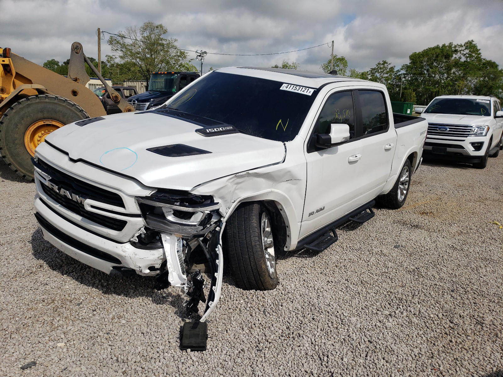 Photo 2 from auction – 2019 RAM 1500 LARAM with VIN 1C6SRFJT0KN925370
