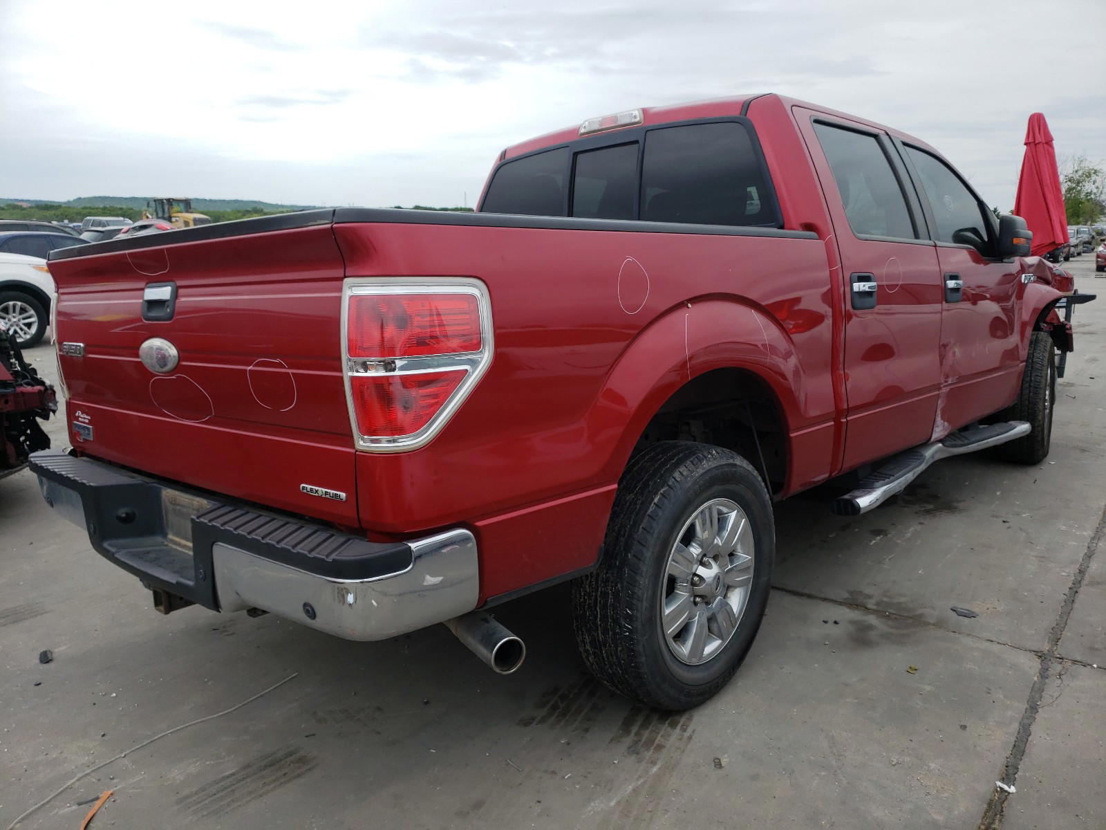 Photo 4 from auction – 2011 FORD F150 SUPER with VIN 1FTFW1CF4BKD62189
