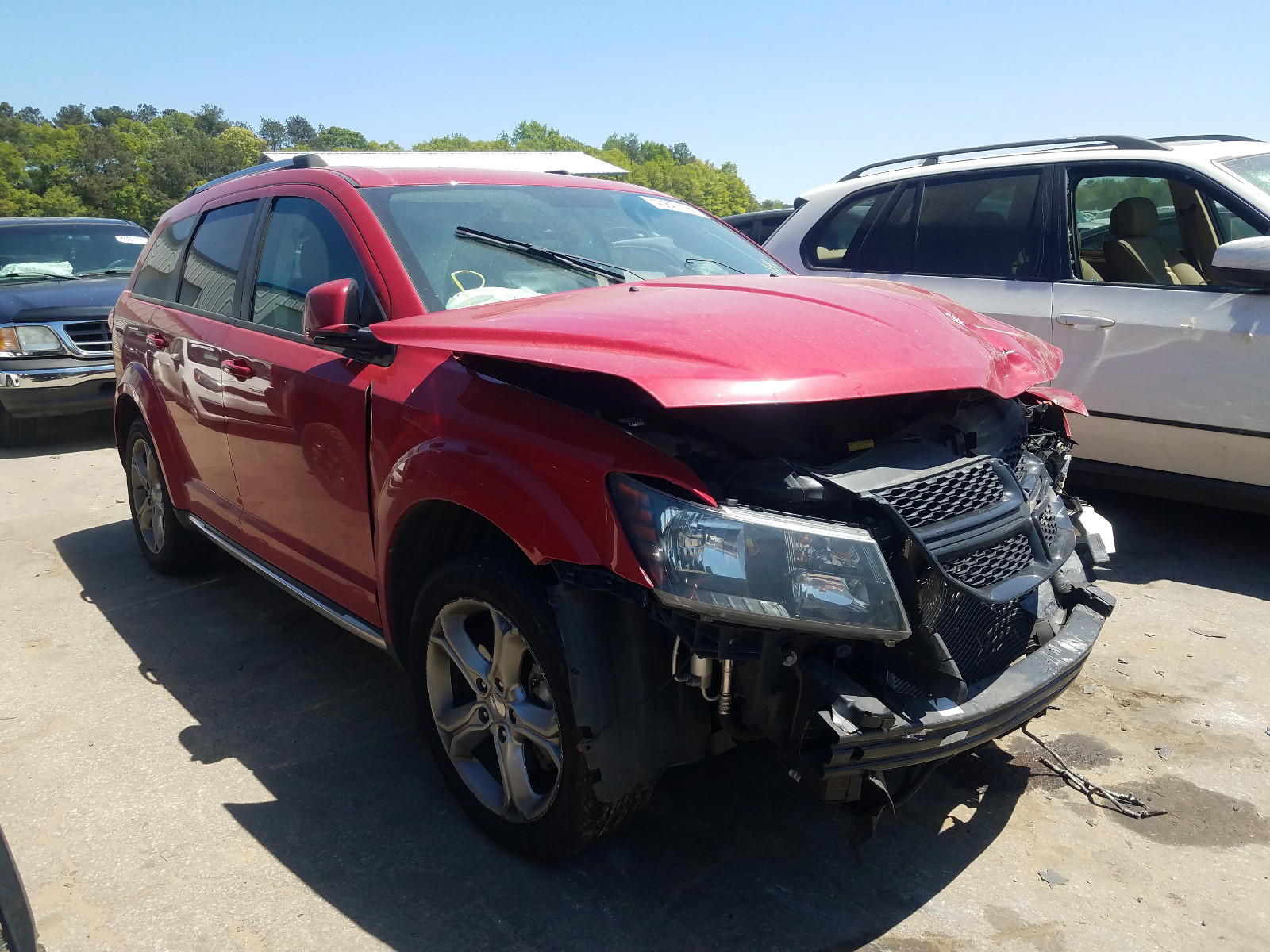 DODGE JOURNEY CR 2017 with VIN 3C4PDCGG0HT501623 - Photo from auction