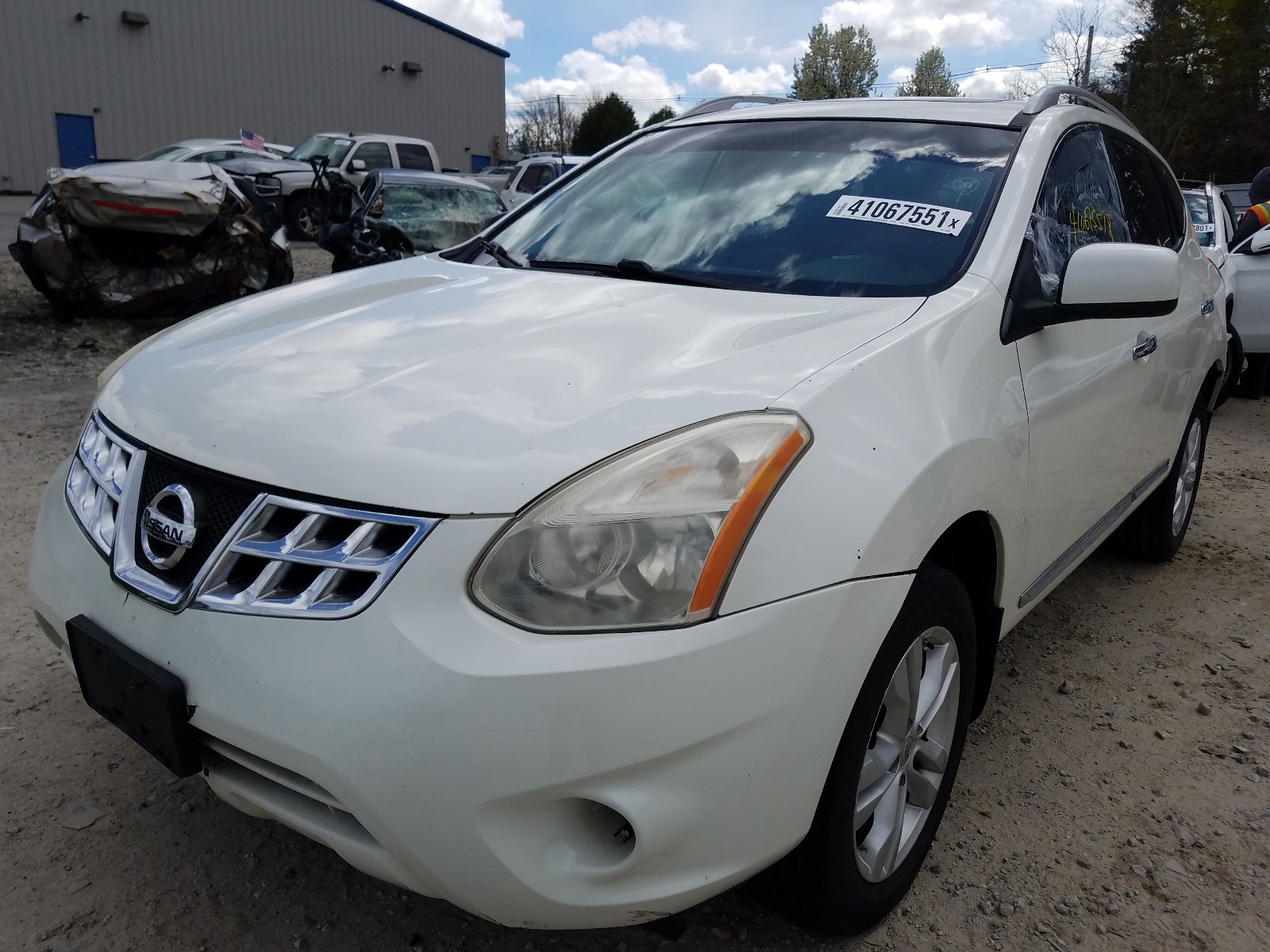 Photo 2 from auction – 2012 NISSAN ROGUE S with VIN JN8AS5MV3CW402814