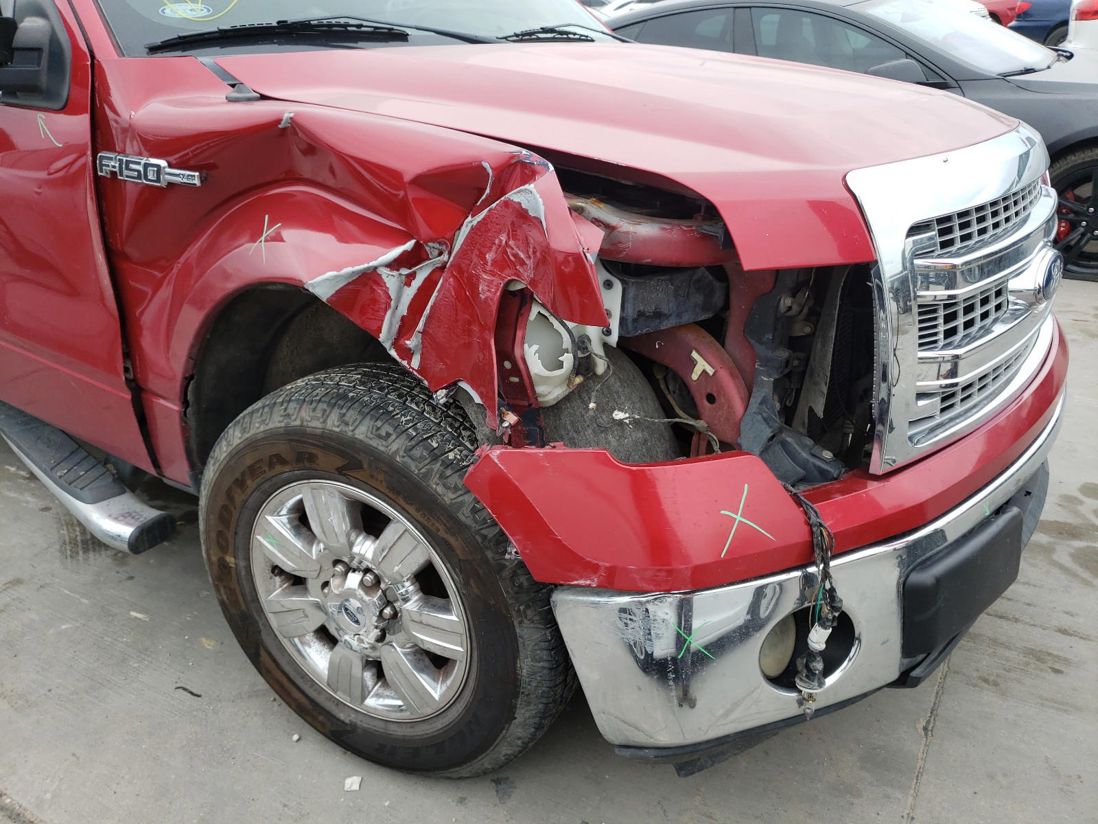 Photo 9 from auction – 2011 FORD F150 SUPER with VIN 1FTFW1CF4BKD62189