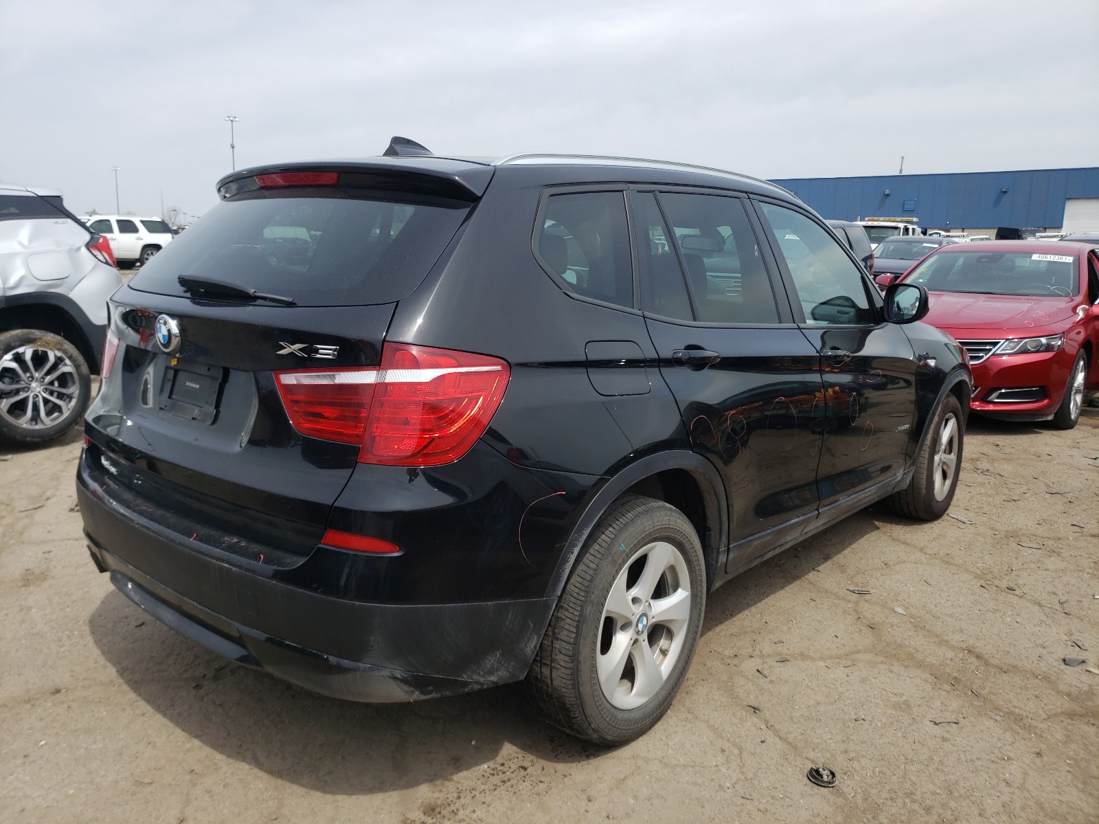 Photo 4 from auction – 2012 BMW X3 XDRIVE2 with VIN 5UXWX5C56CL721905