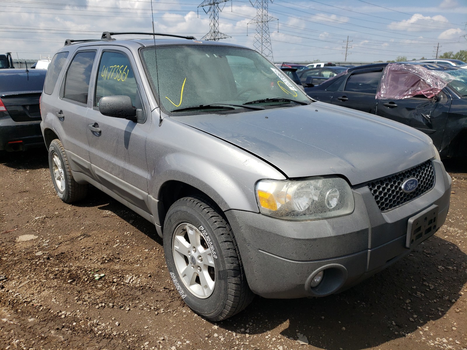 Photo 1 from auction – 2007 FORD ESCAPE with VIN 1FMYU03Z57KA76633