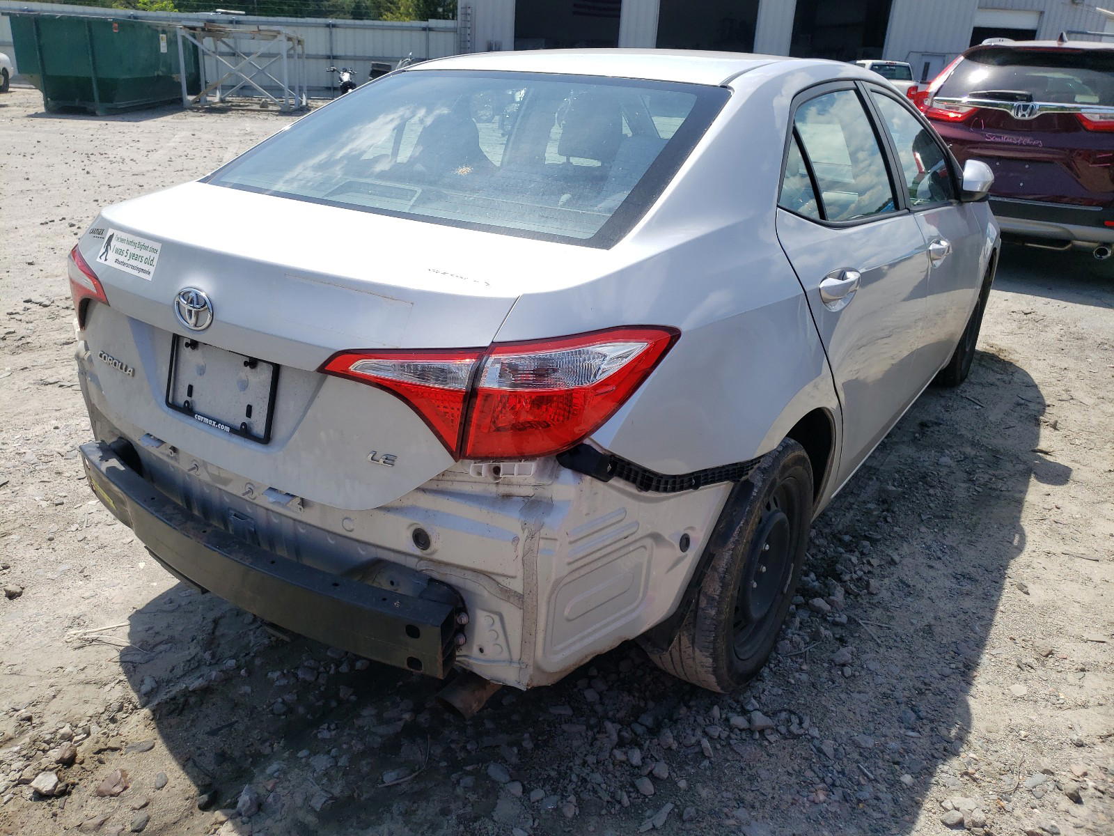 Photo 4 from auction – 2014 TOYOTA COROLLA L with VIN 2T1BURHE3EC047540