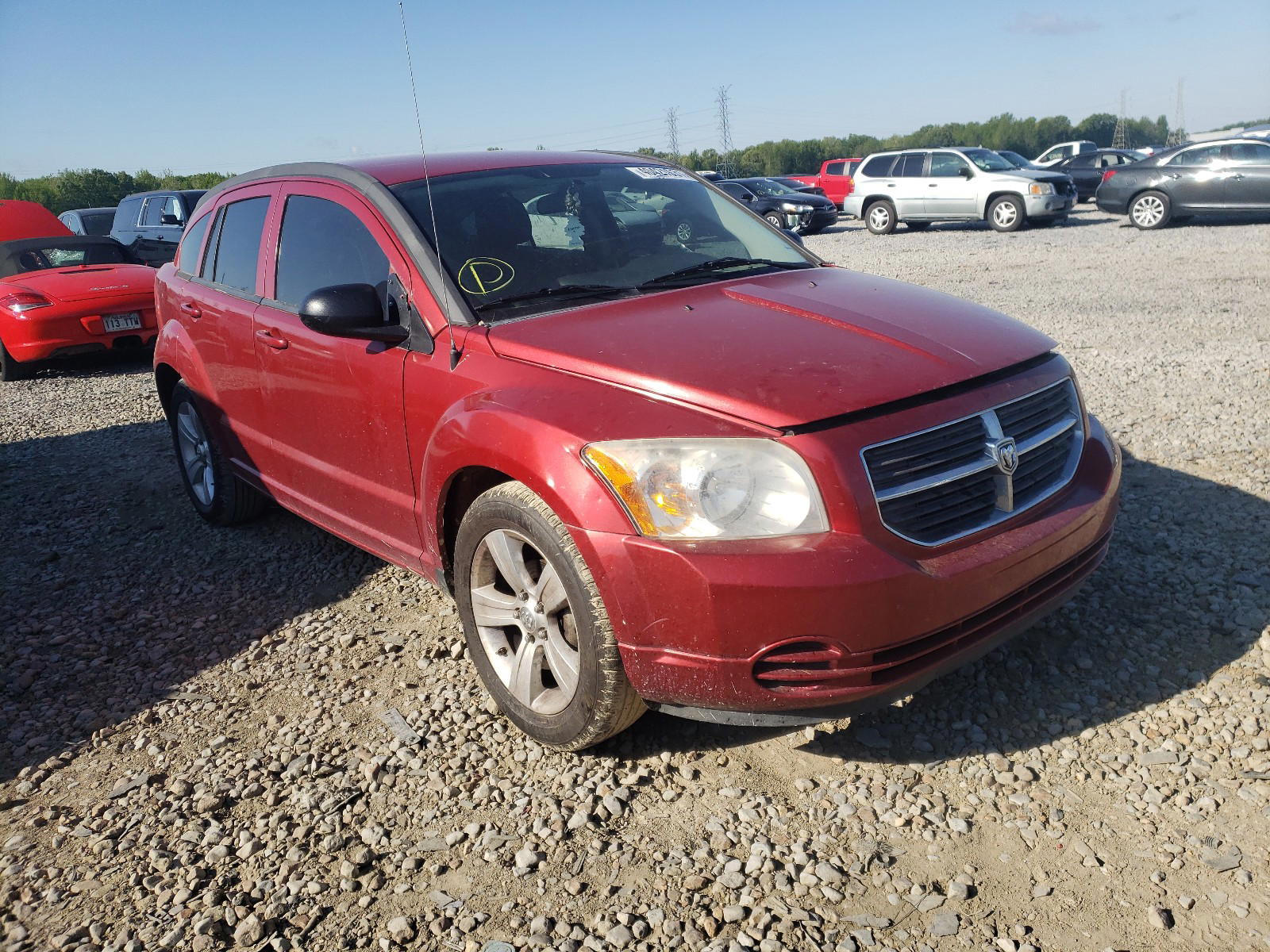 DODGE CALIBER SX 2010 with VIN 1B3CB4HA8AD662044 - Photo from auction