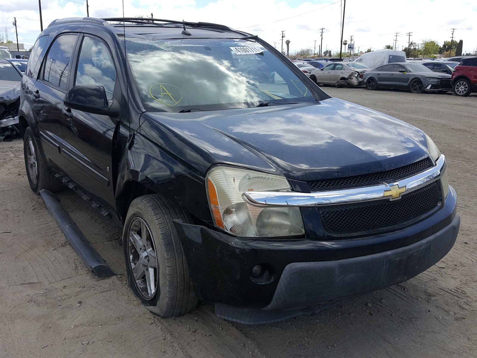 Photo 1 from auction – 2006 CHEVROLET EQUINOX LT with VIN 2CNDL73F766023000