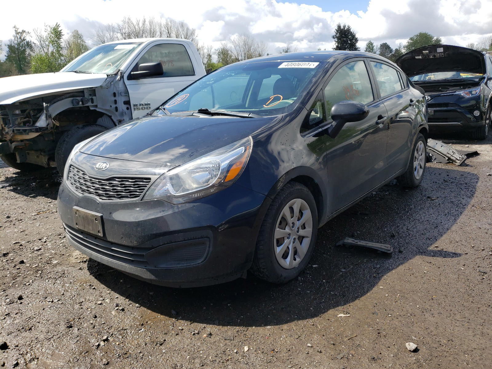 Photo 2 from auction – 2015 KIA RIO LX with VIN KNADM4A35F6432771