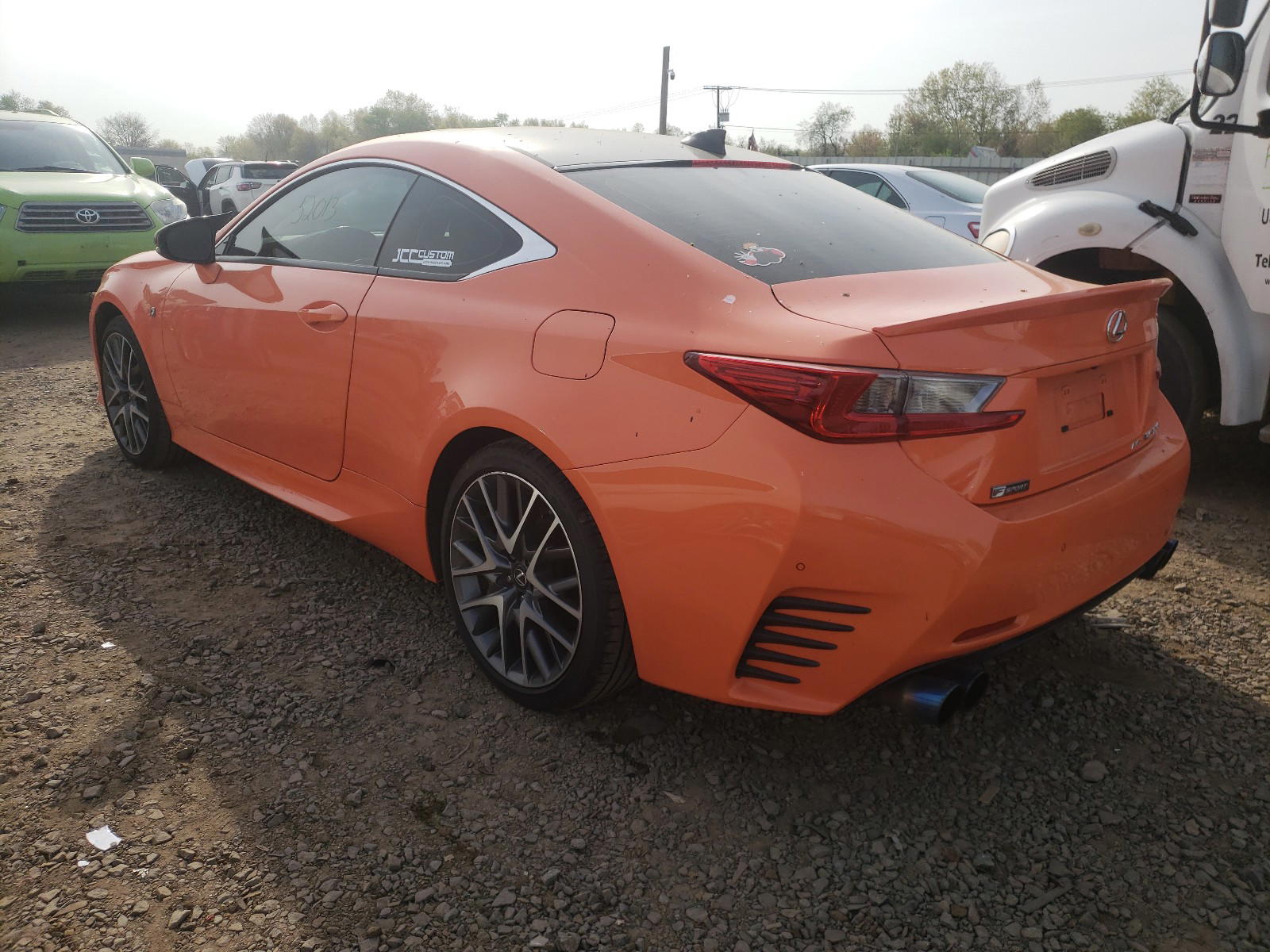 Photo 3 from auction – 2016 LEXUS RC 350 with VIN JTHSE5BC6G5006265