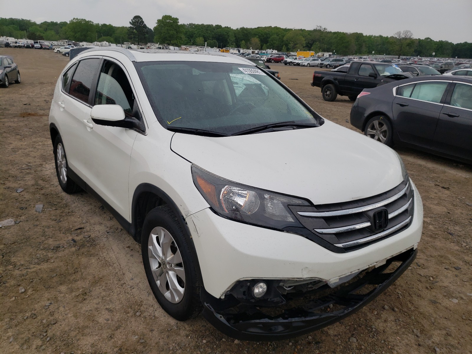 Photo 1 from auction – 2014 HONDA CR-V EXL with VIN 5J6RM3H79EL025929