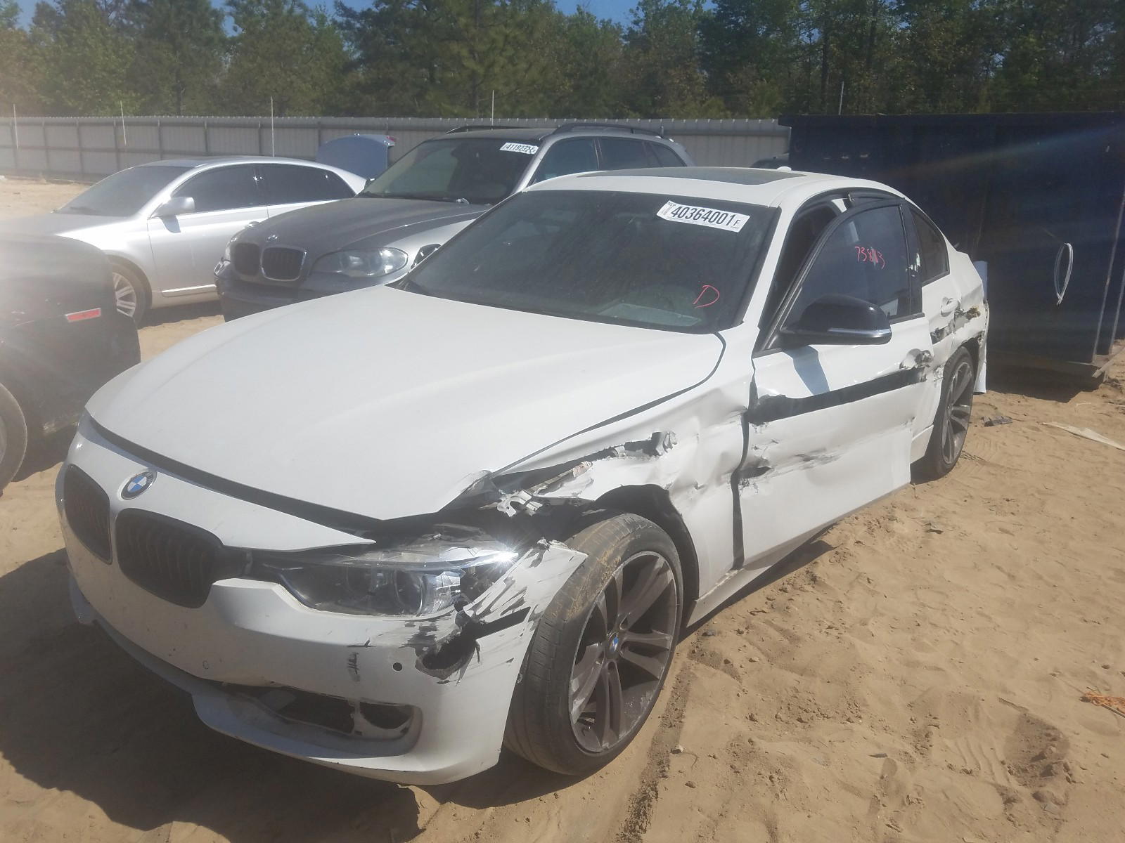 Photo 2 from auction – 2014 BMW 328 I with VIN WBA3A5C51EP603453