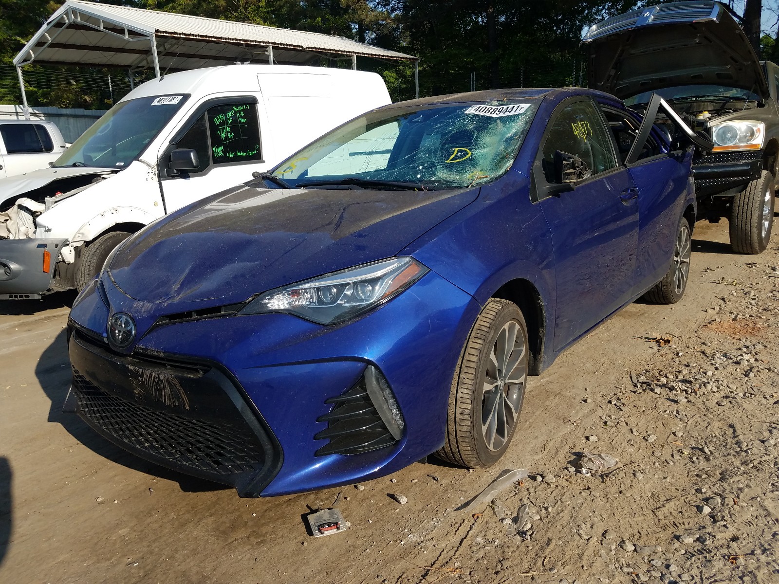 Photo 2 from auction – 2018 TOYOTA COROLLA L with VIN 2T1BURHE0JC119143
