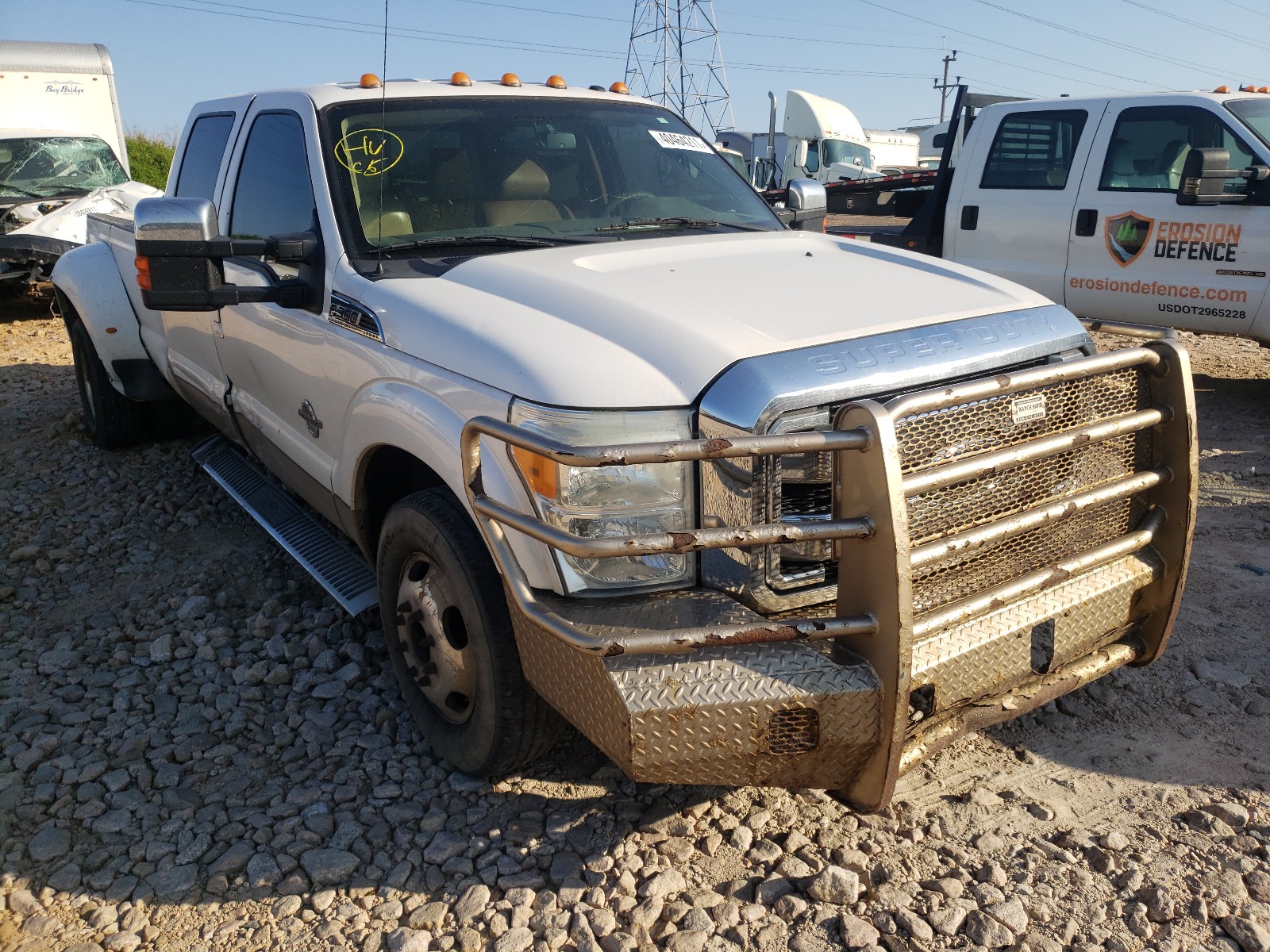 FORD F350 SUPER 2011 with VIN 1FT8W3CT1BEC35327 - Photo from auction