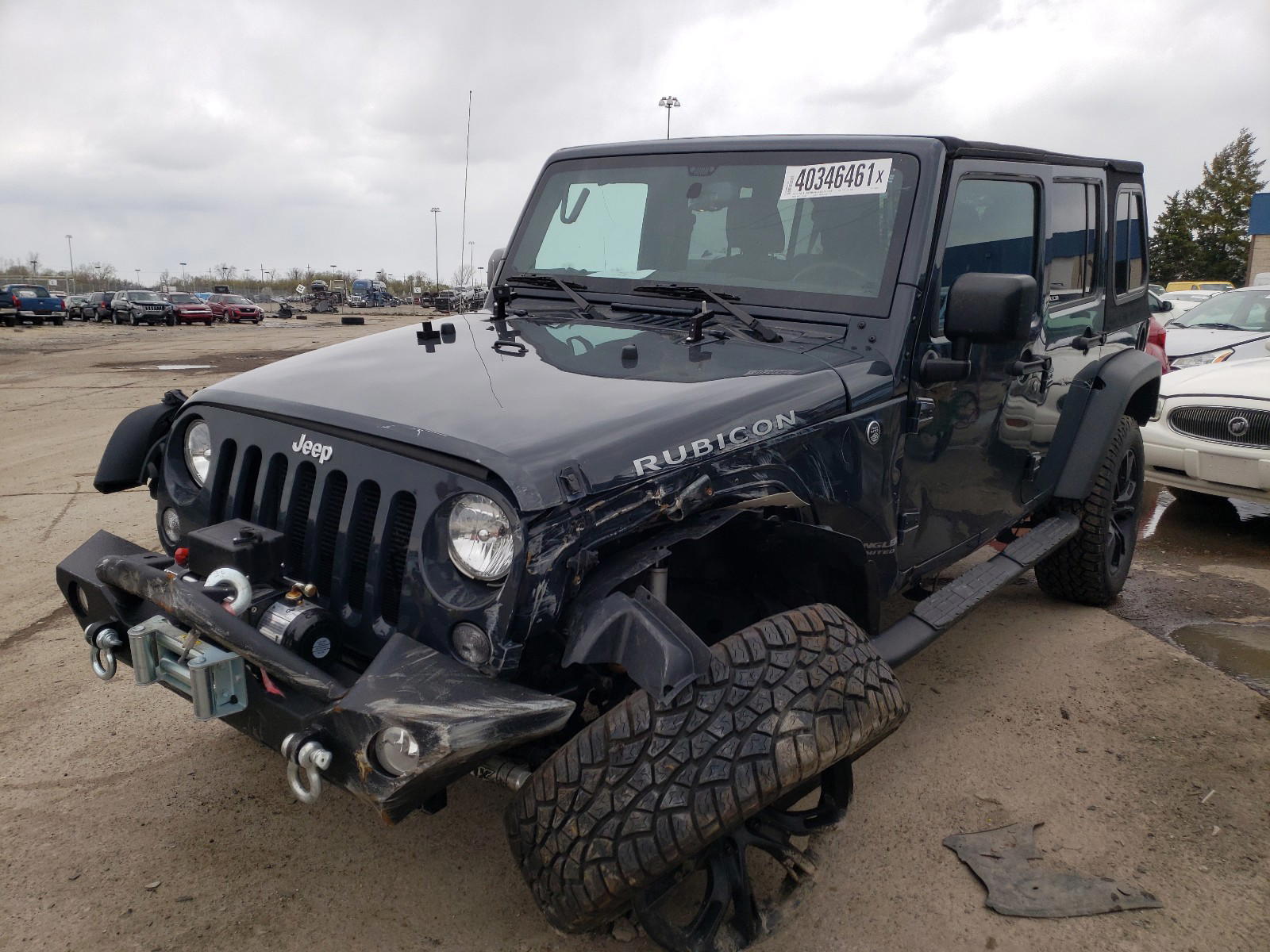 Photo 2 from auction – 2017 JEEP WRANGLER U with VIN 1C4BJWFG3HL728662
