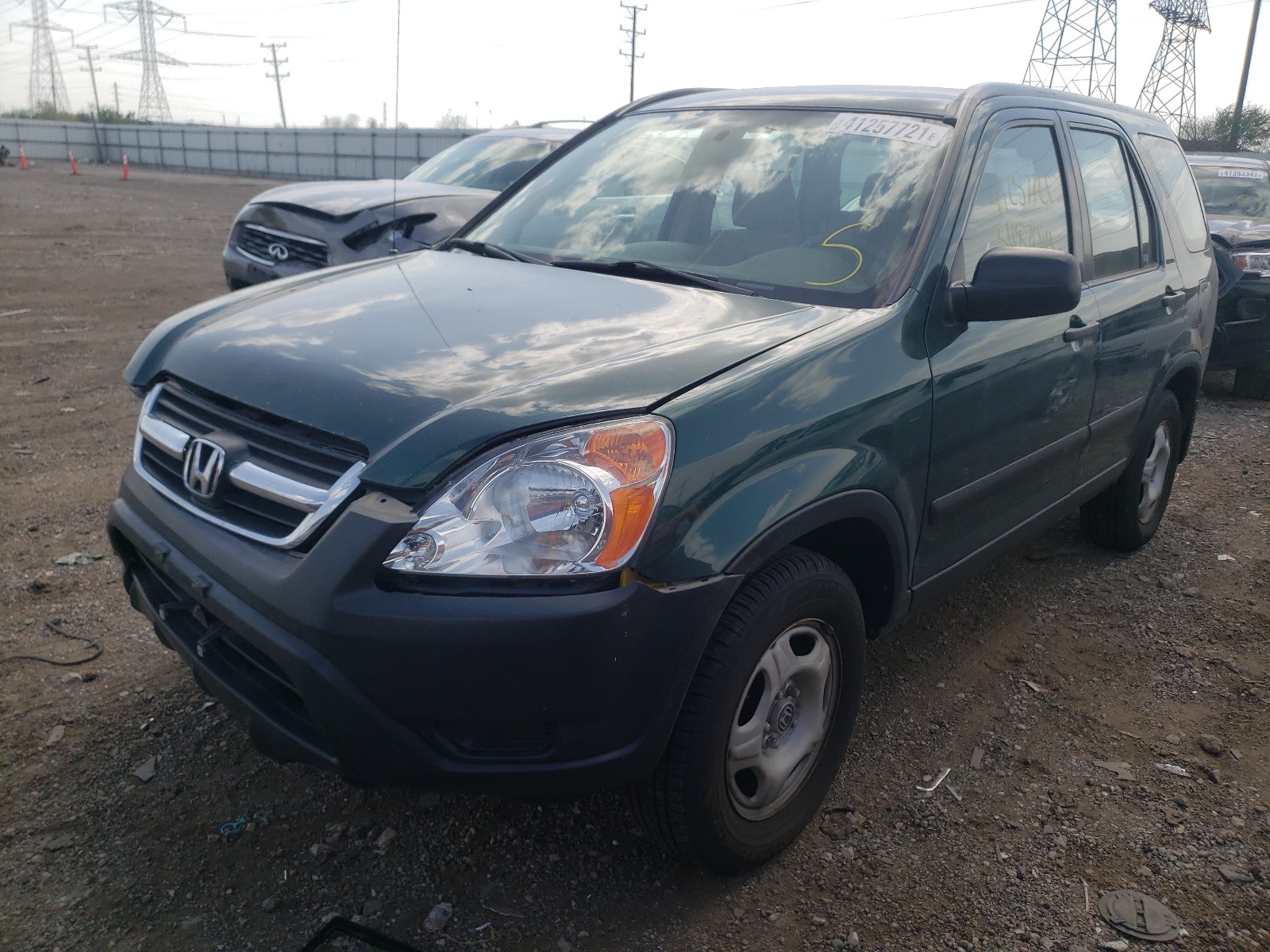 Photo 2 from auction – 2003 HONDA CR-V LX with VIN JHLRD78463C039533