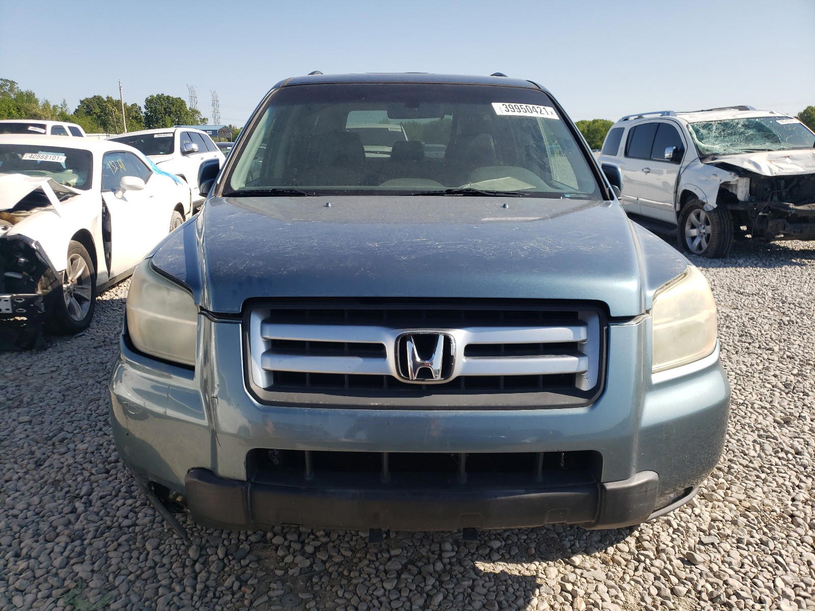 Photo 9 from auction – 2006 HONDA PILOT with VIN 5FNYF28576B048571