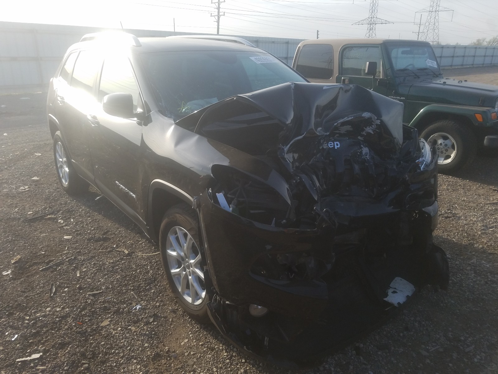JEEP CHEROKEE L 2018 with VIN 1C4PJMCB0JD614802 - Photo from auction