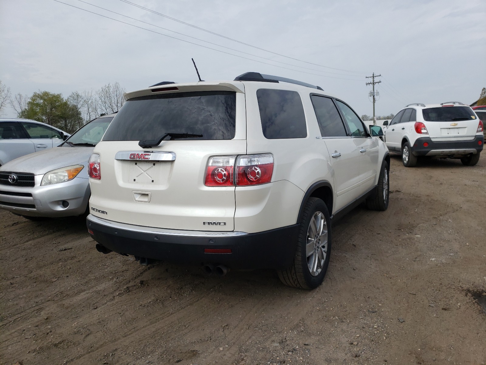 Photo 4 from auction – 2010 GMC ACADIA SLT with VIN 1GKLVNED4AJ262563