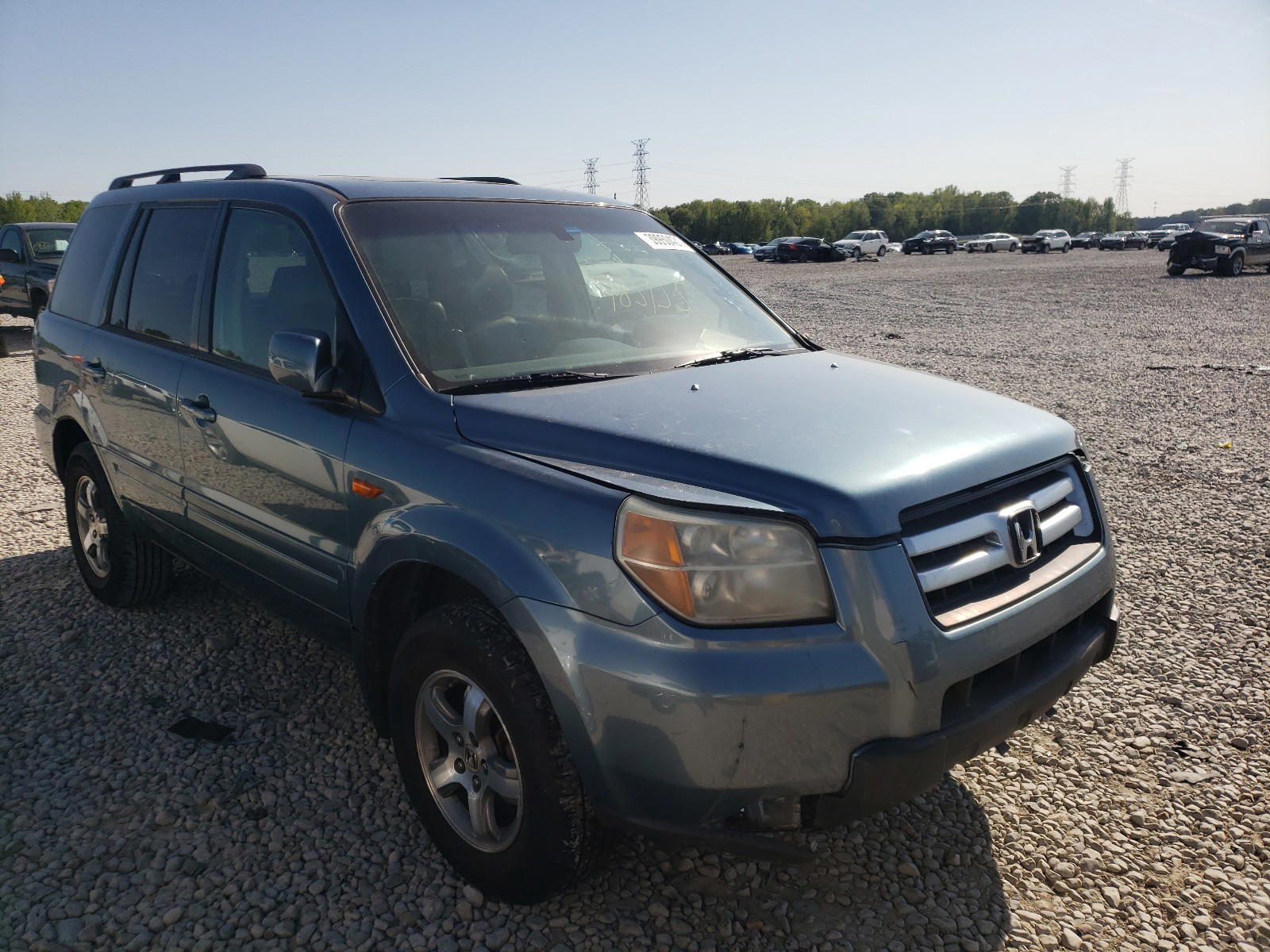 HONDA PILOT 2006 with VIN 5FNYF28576B048571 - Photo from auction