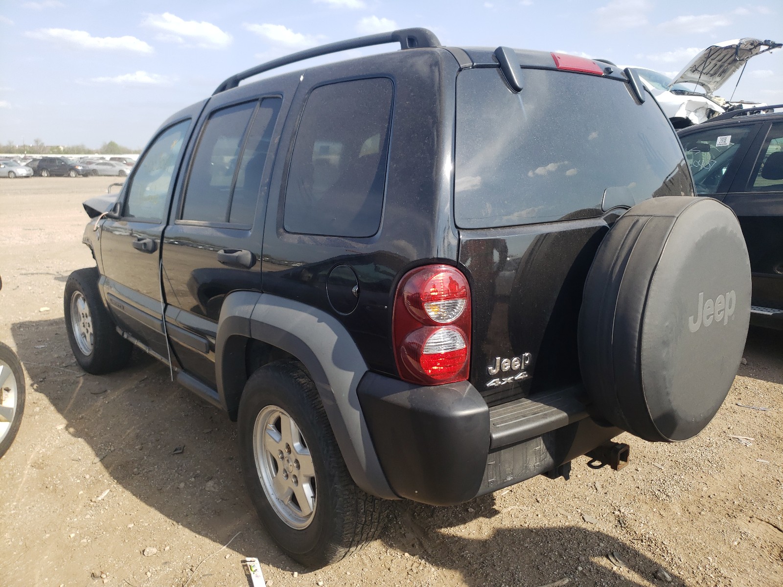 Photo 3 from auction – 2007 JEEP LIBERTY SP with VIN 1J4GL48K07W530165