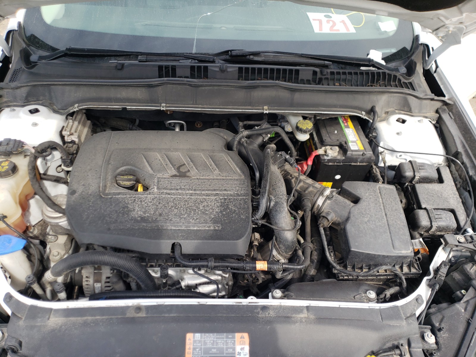 Photo 7 from auction – 2014 FORD FUSION SE with VIN 1FA6P0HD1E5360956