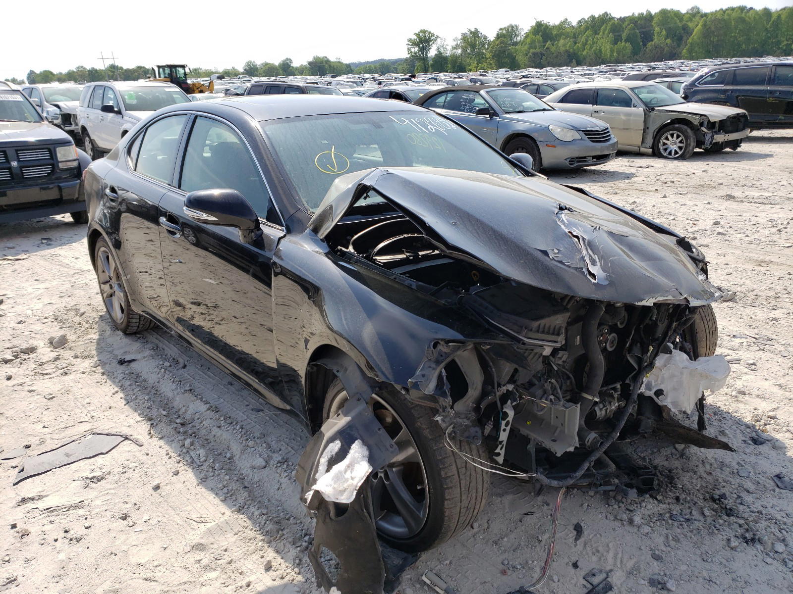 LEXUS IS 250 2011 with VIN JTHBF5C20B5151846 - Photo from auction