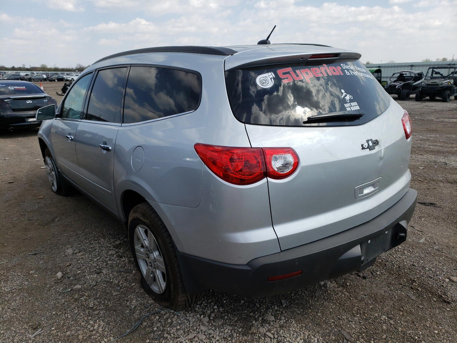 Photo 3 from auction – 2011 CHEVROLET TRAVERSE L with VIN 1GNKRGED7BJ227662