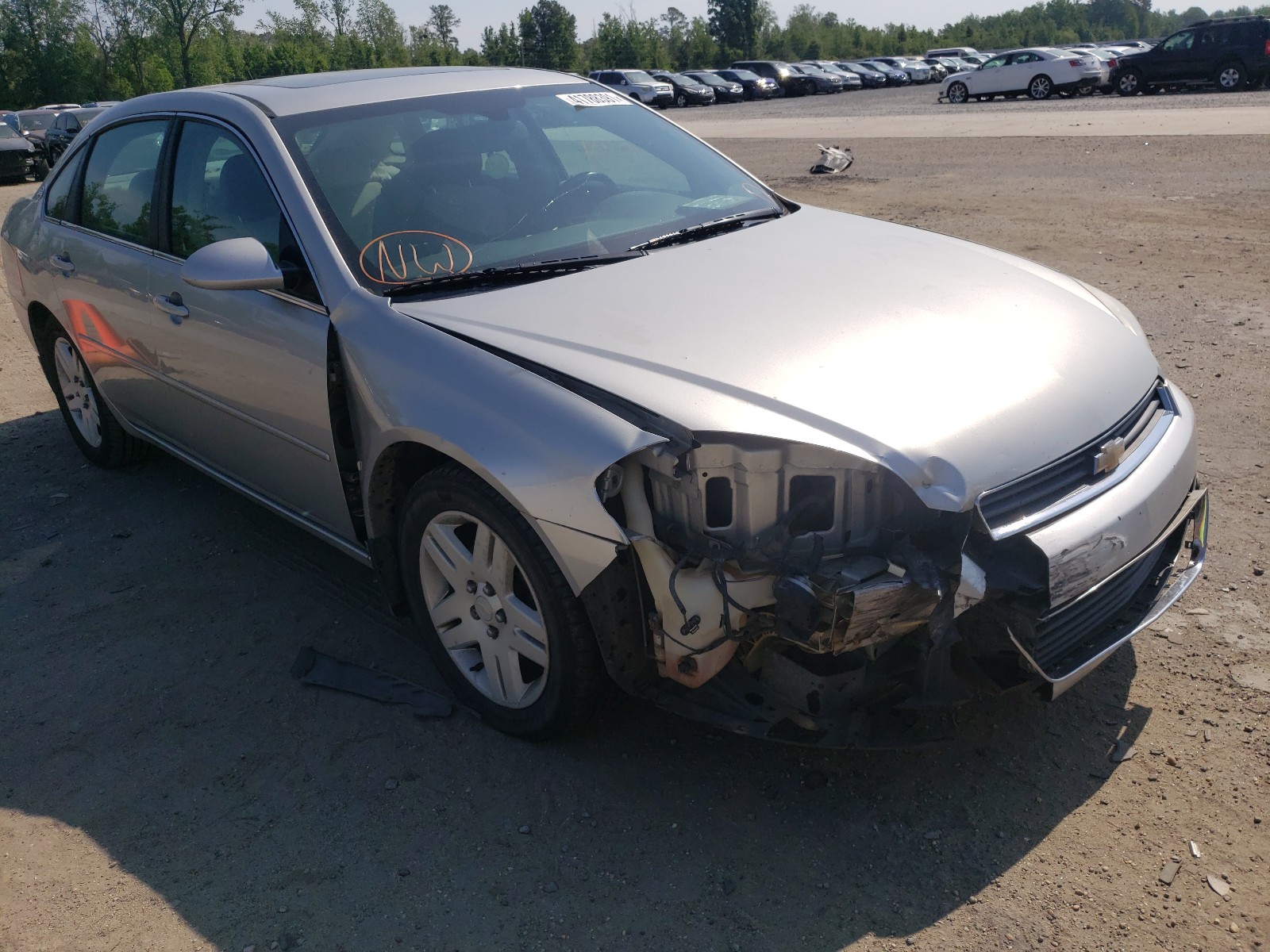 Photo 9 from auction – 2008 CHEVROLET IMPALA LT with VIN 2G1WC583789253341
