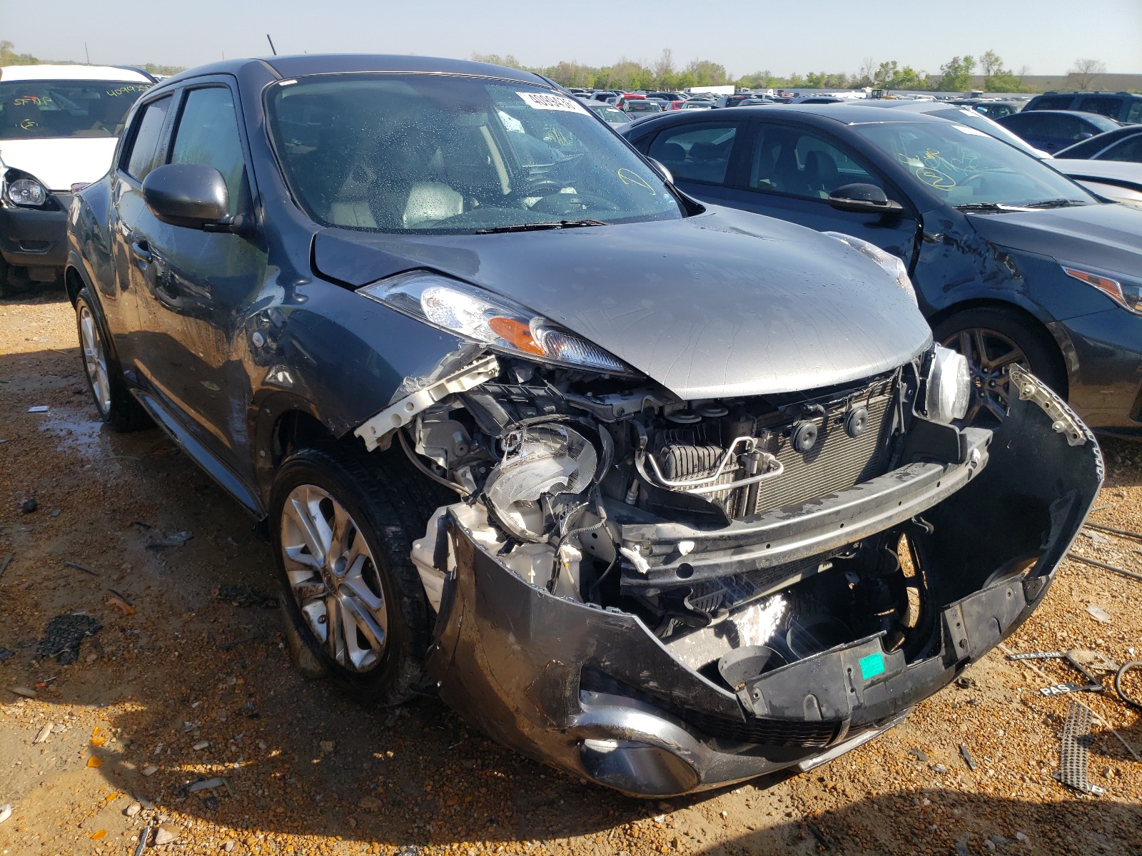 NISSAN JUKE S 2012 with VIN JN8AF5MV0CT116876 - Photo from auction