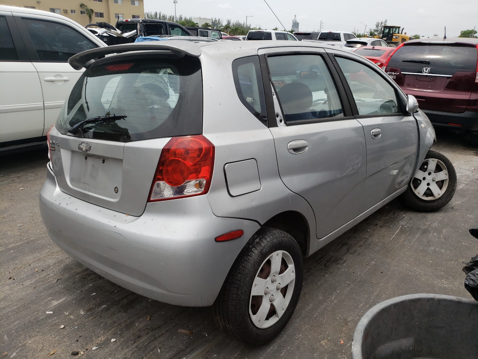 Photo 4 from auction – 2006 CHEVROLET AVEO BASE with VIN KL1TD66686B551037